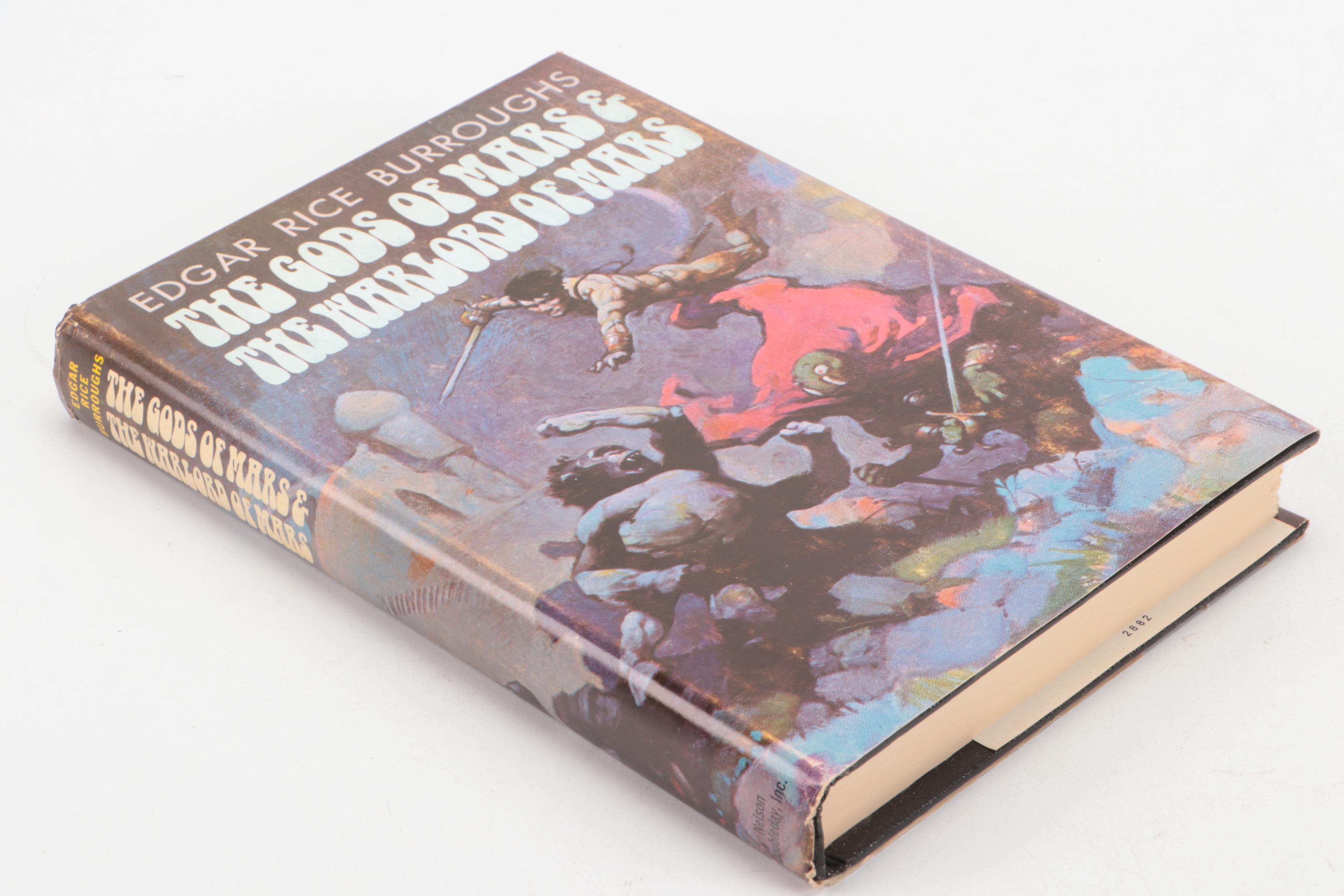 Book Club Edition "A Princess of Mars" and More Books by Edgar Rice Burroughs