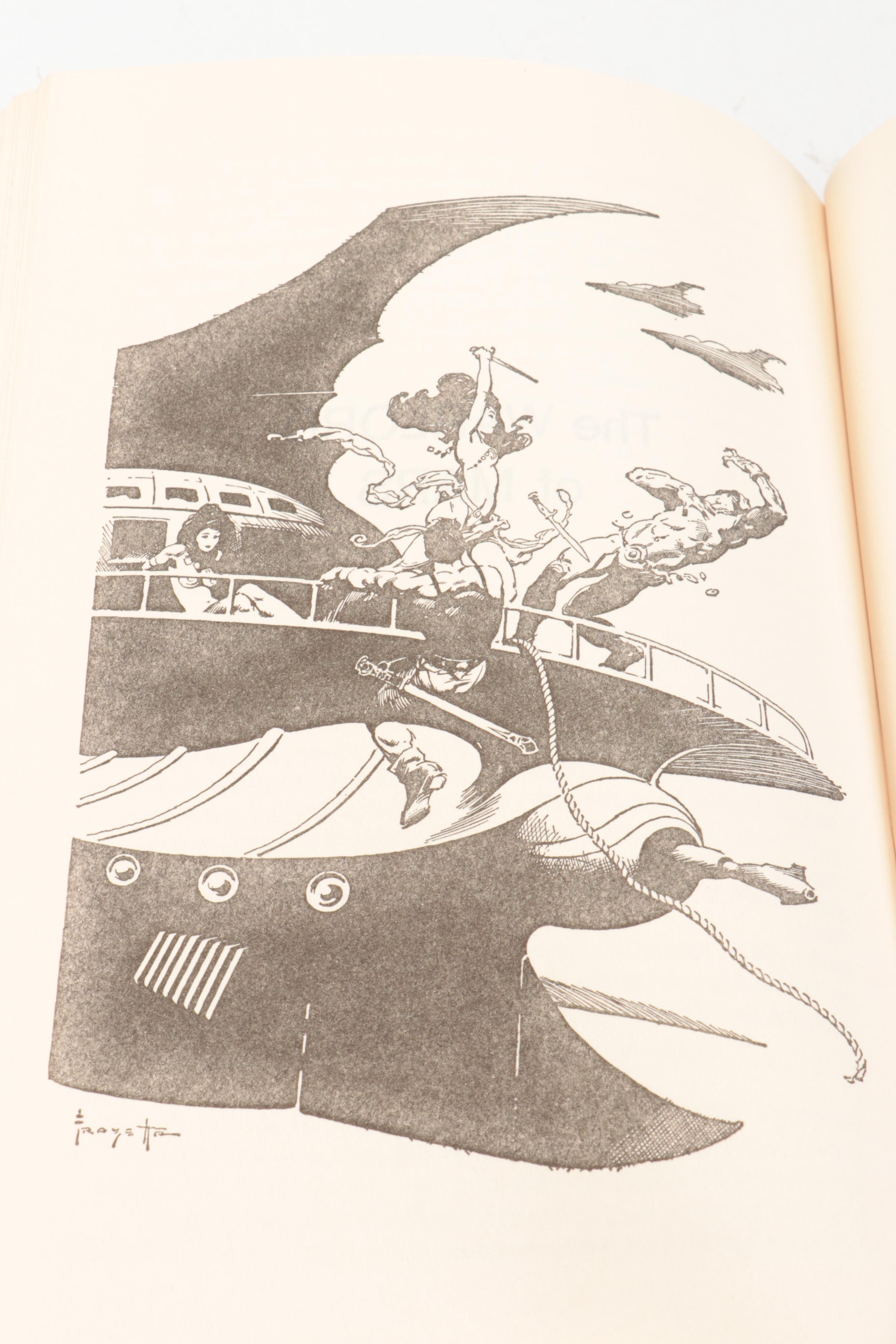 Book Club Edition "A Princess of Mars" and More Books by Edgar Rice Burroughs