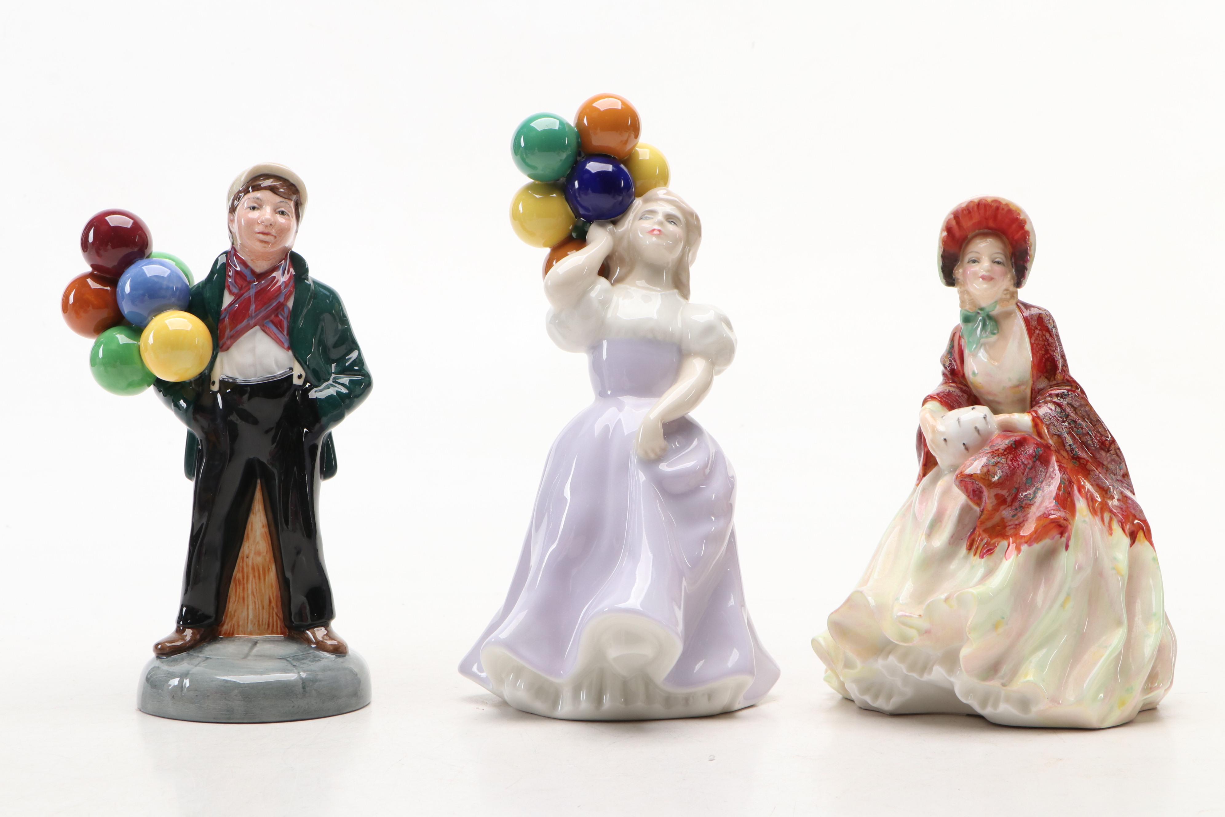 Royal Doulton "Top o' the Hill," "Balloon Girl" and More Figurines