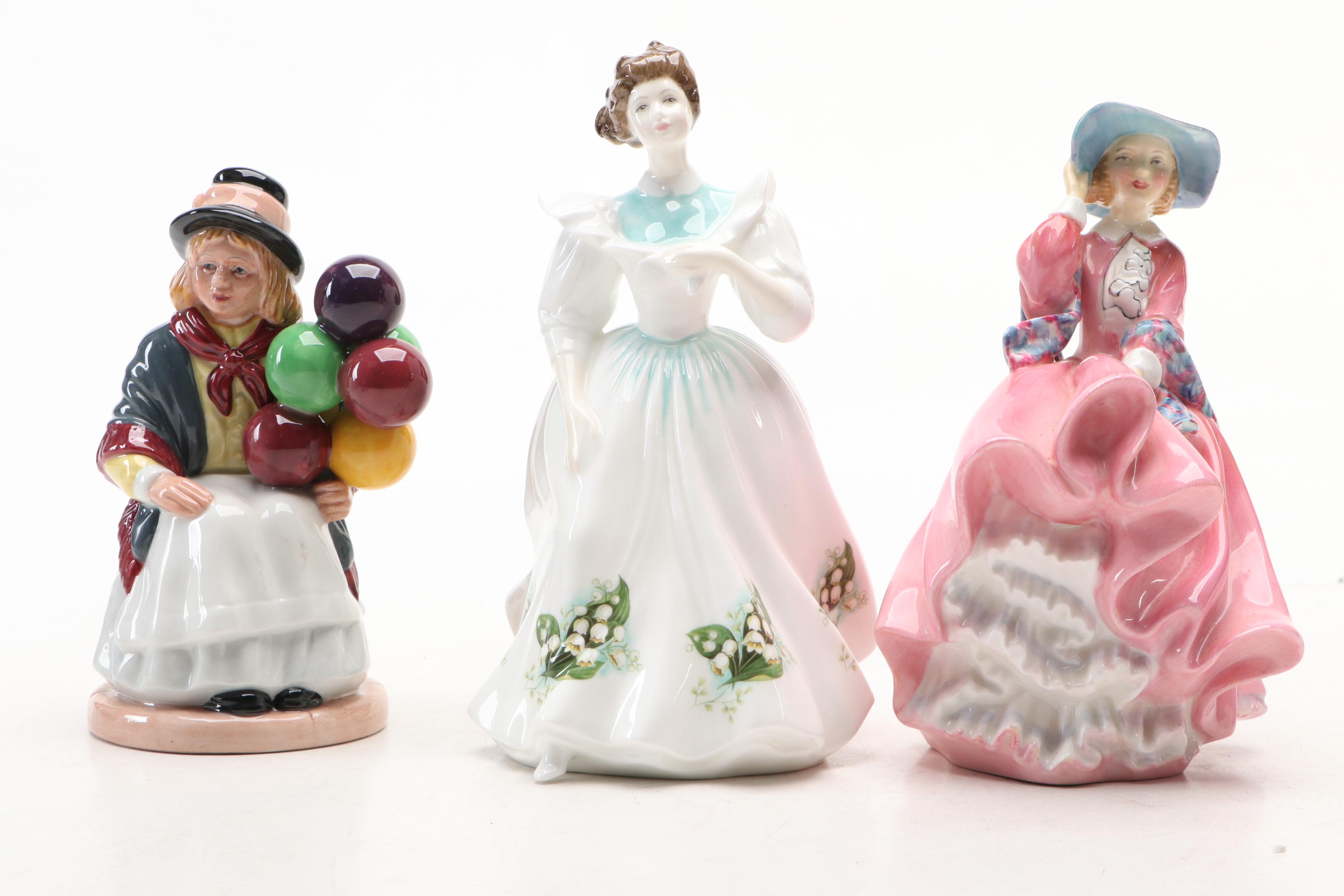Royal Doulton "Top o' the Hill," "Balloon Girl" and More Figurines