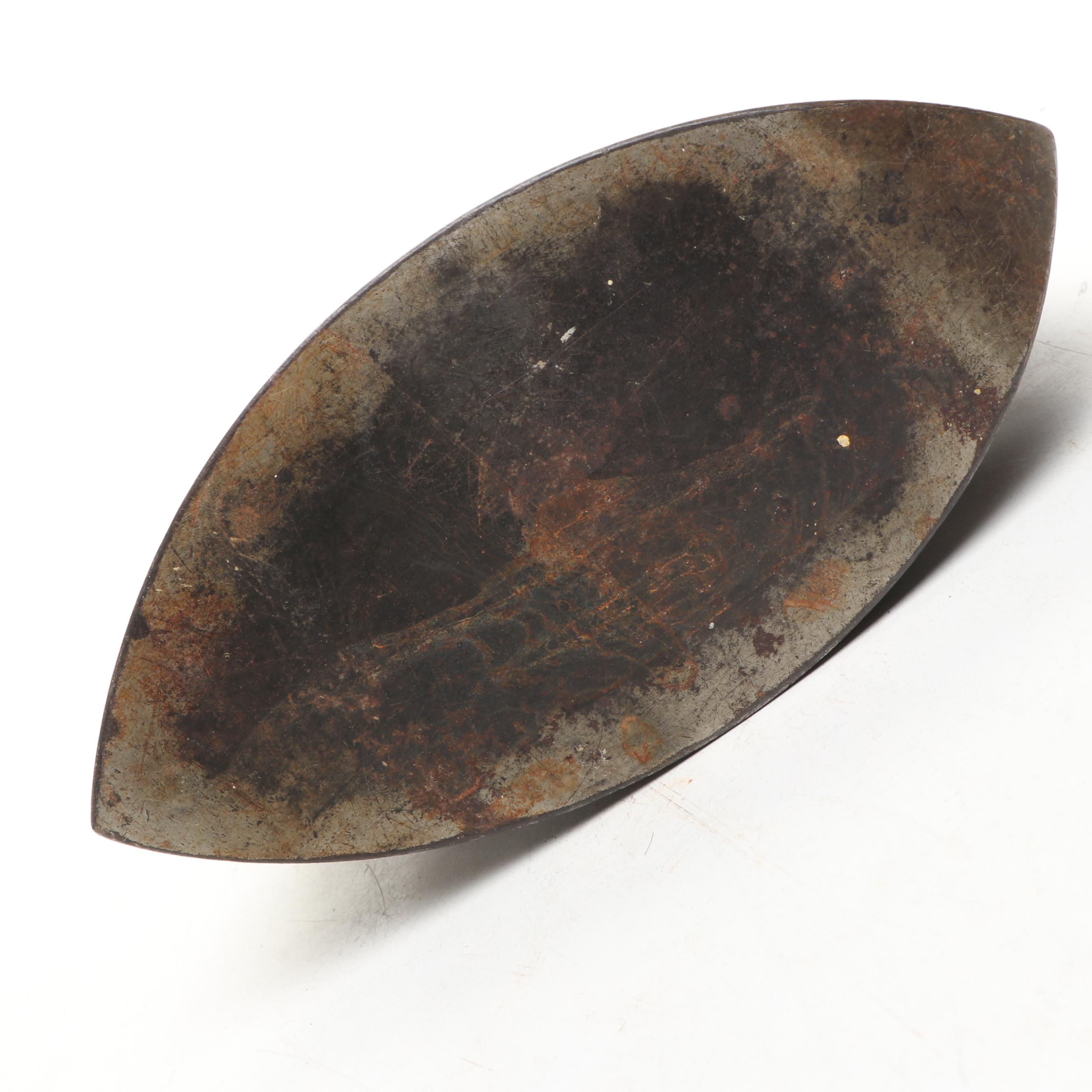 Colebrookdale Iron Co. with Akron Lamp & Mfg. Co. Sad Irons