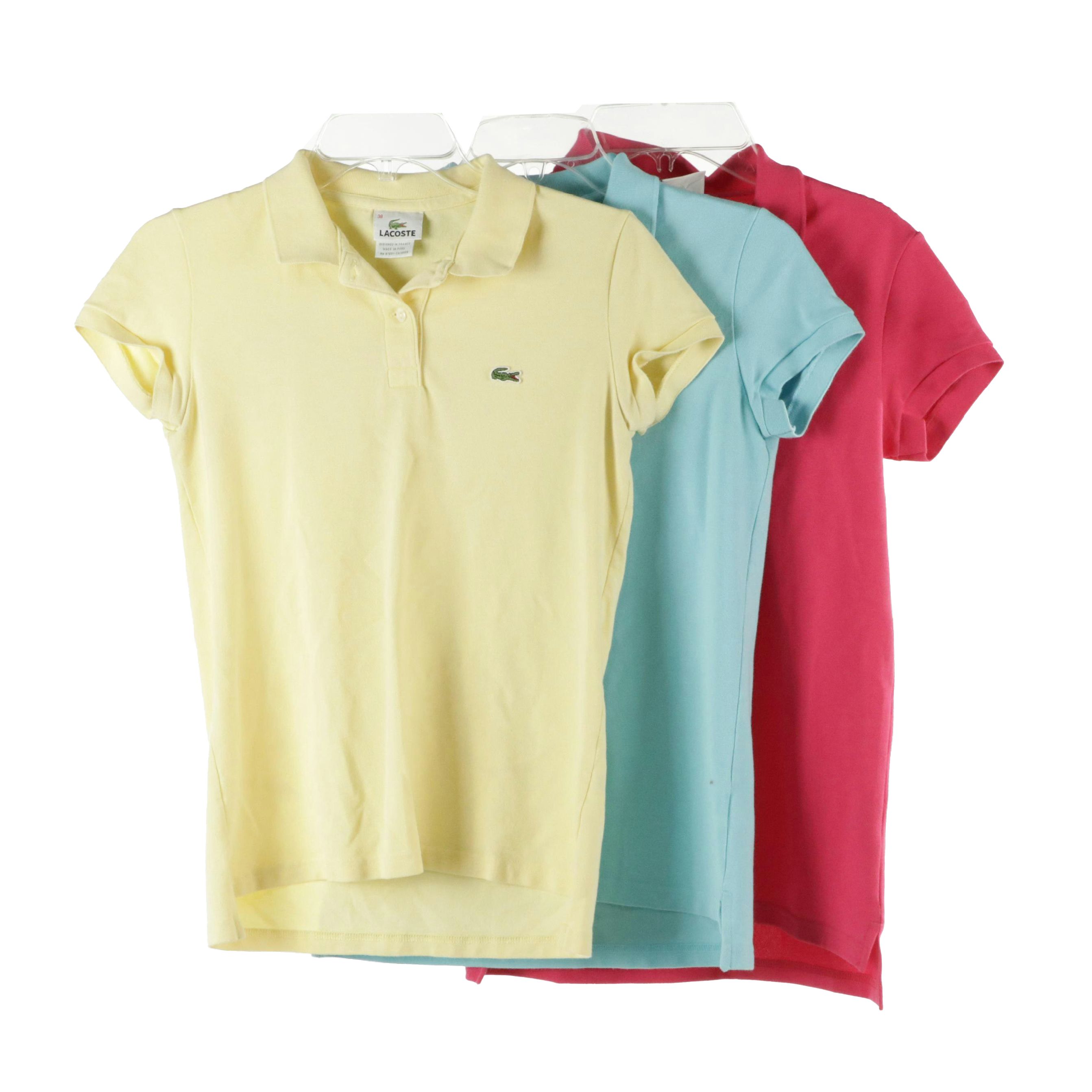 Lacoste "Stretch Polo" Shirts in Cotton