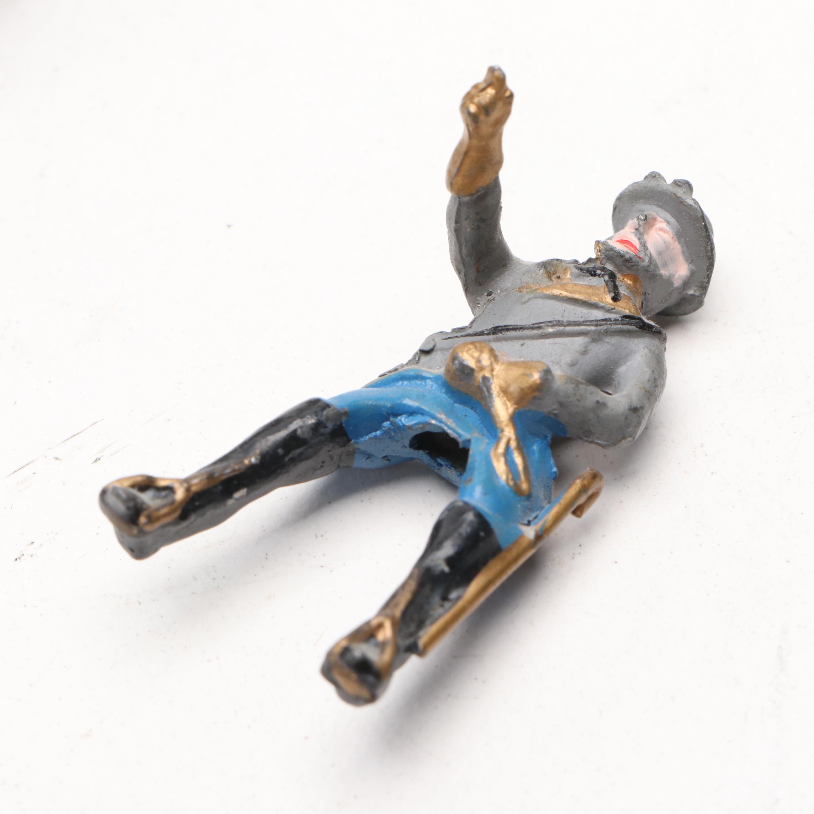 John Hill Co. Lead Toy Civil War Soldiers, Cannons and Horses