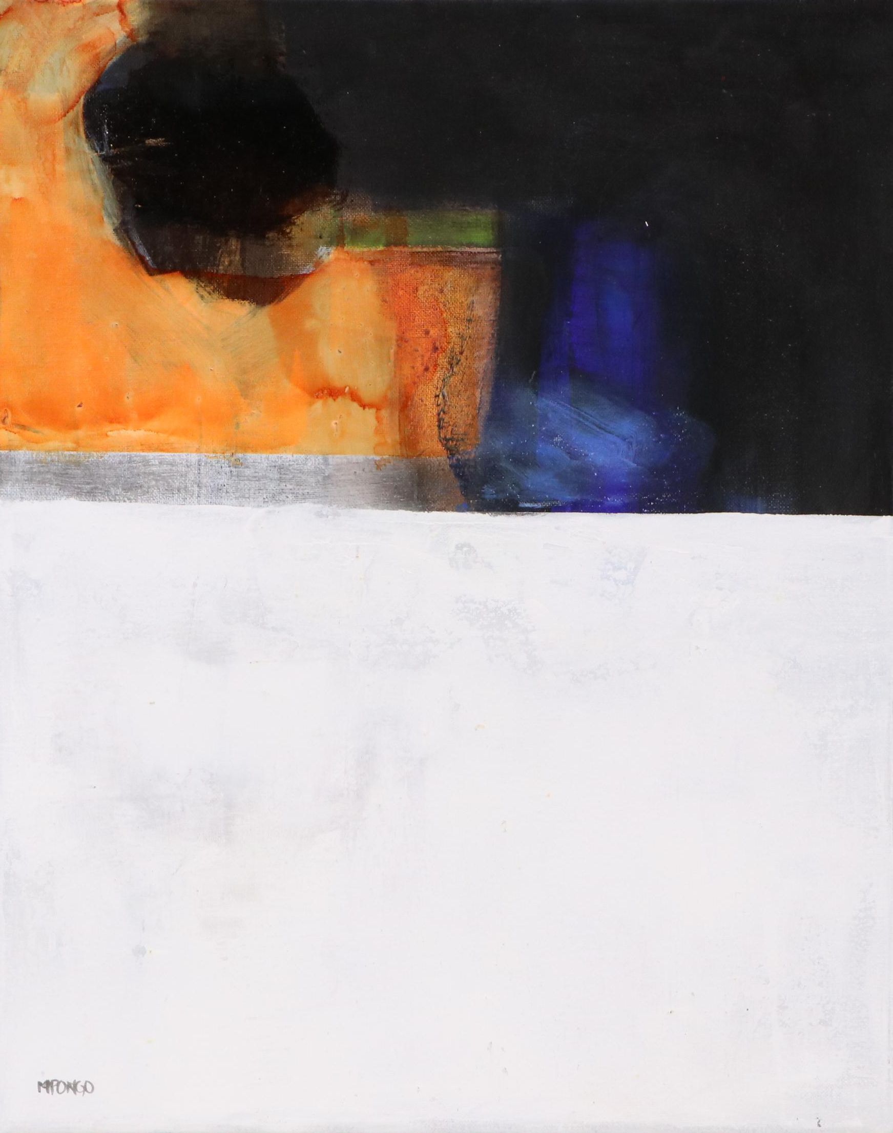 Milagros Pongo Abstract Mixed Media Painting, 21st Century