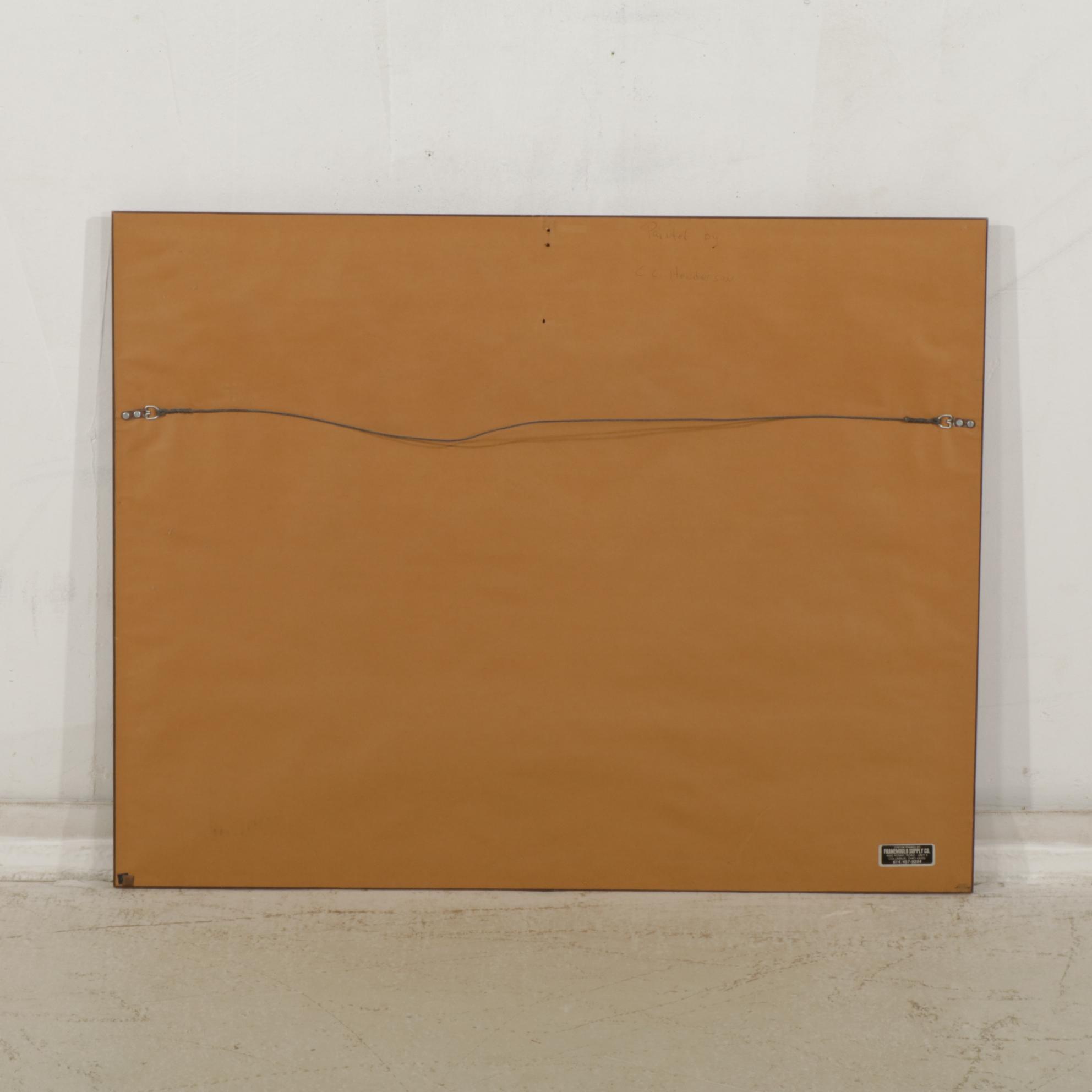 John Harris III "Changing Horses" Aquatint After C.C.Henderson, 1842