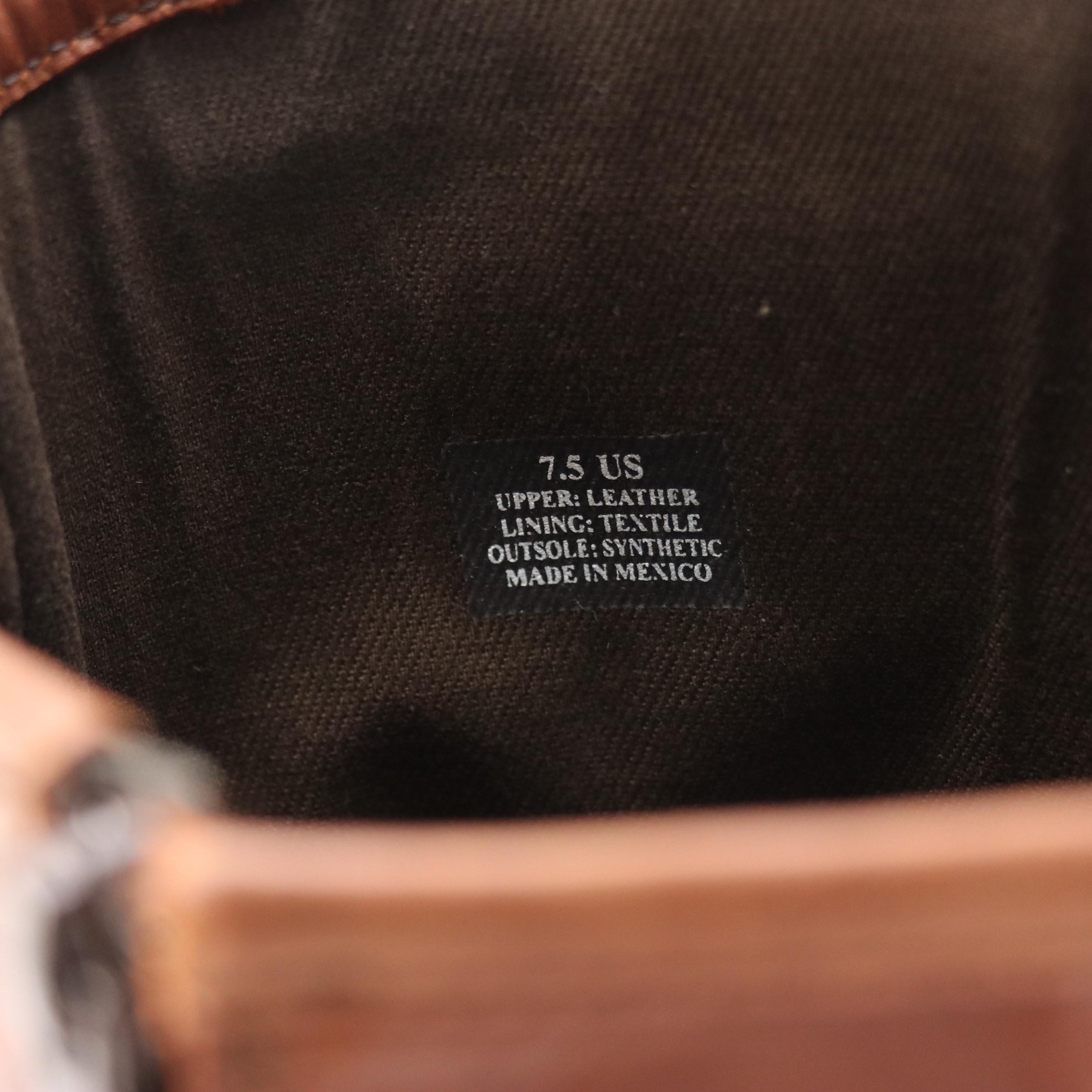 Hinge Knee-High Riding Boots in Brown Leather