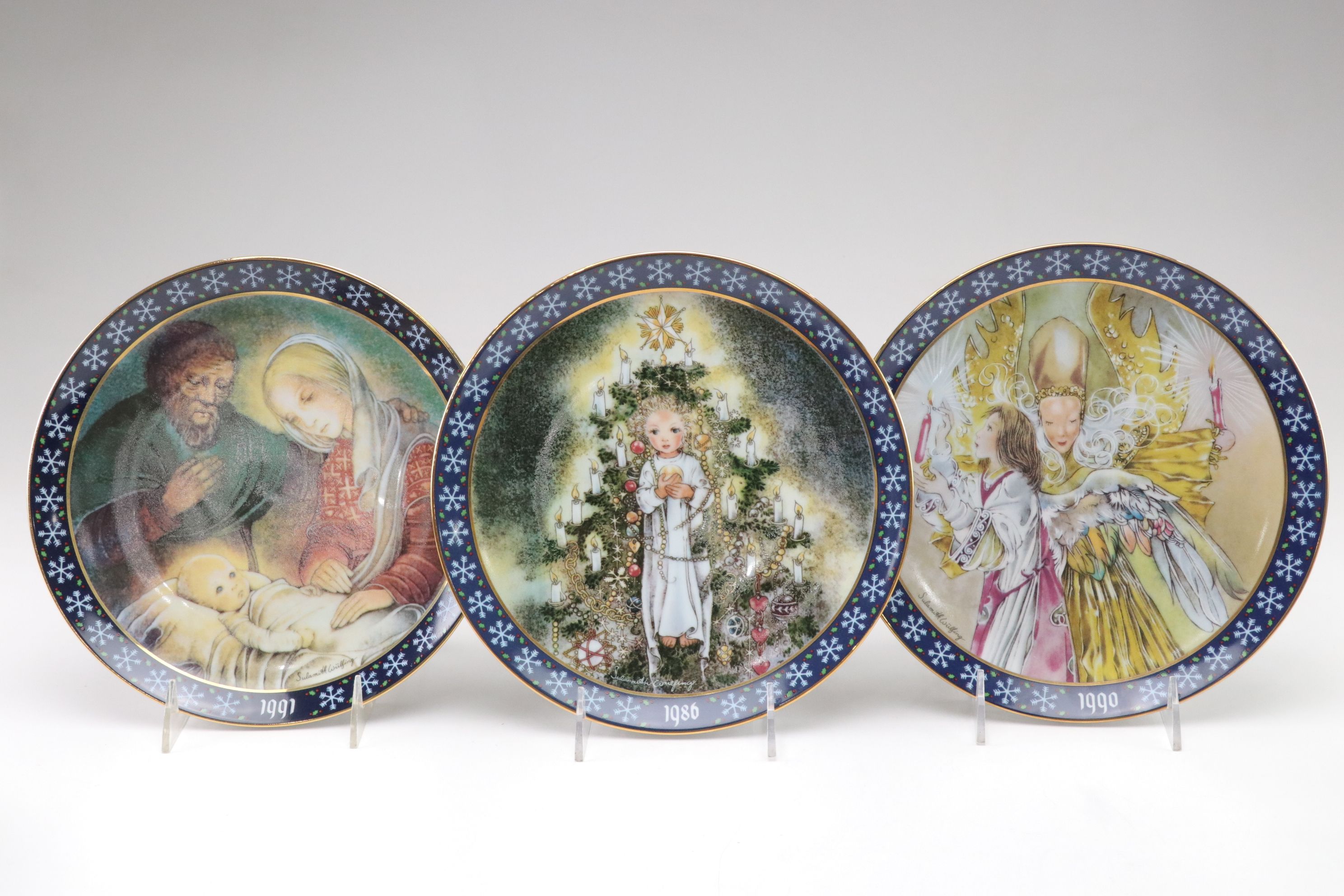 Königszelt Bayern "Das Christkind" and More Collector Plates, 1980s
