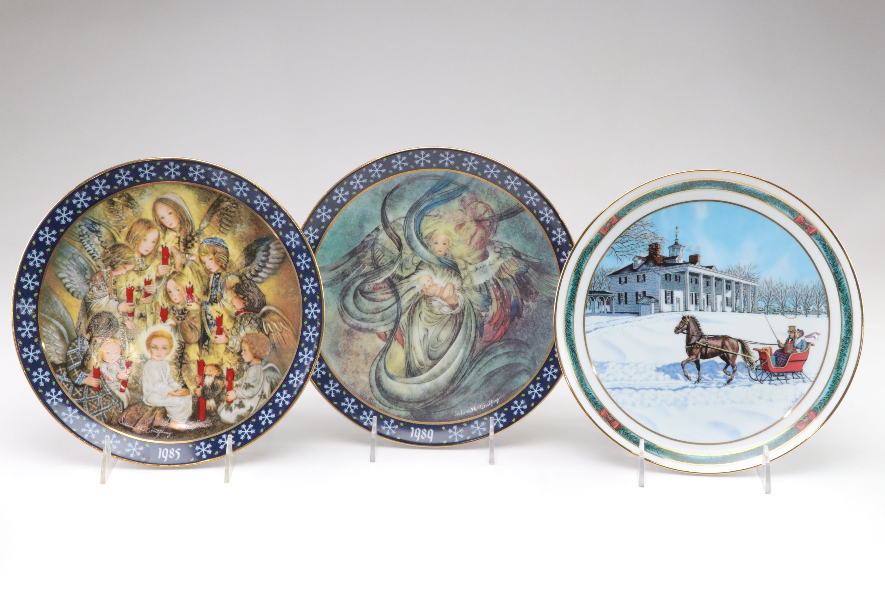 Königszelt Bayern "Das Christkind" and More Collector Plates, 1980s