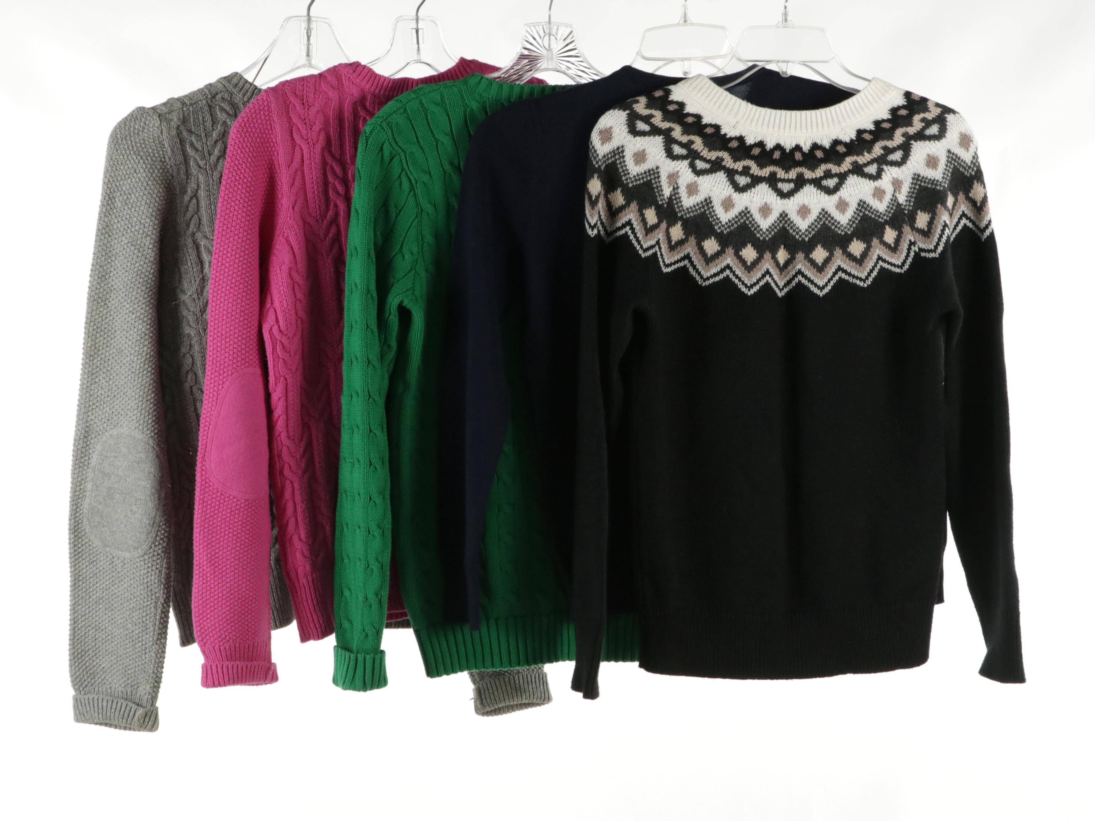 Ralph Lauren, Wonder and Old Navy Cotton Knit Sweaters