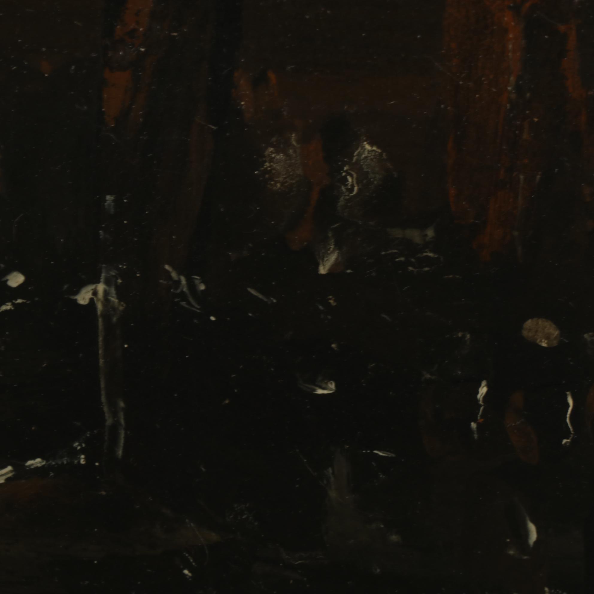 Edward Elliot Brutalist Night Cityscape Oil Painting, Mid 20th Century