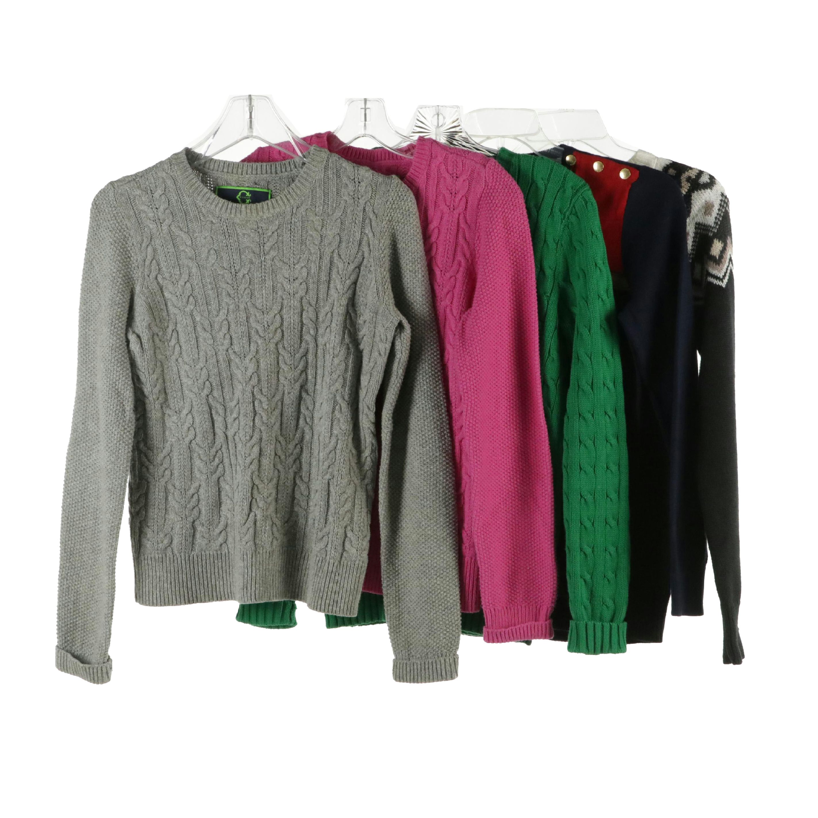 Ralph Lauren, Wonder and Old Navy Cotton Knit Sweaters