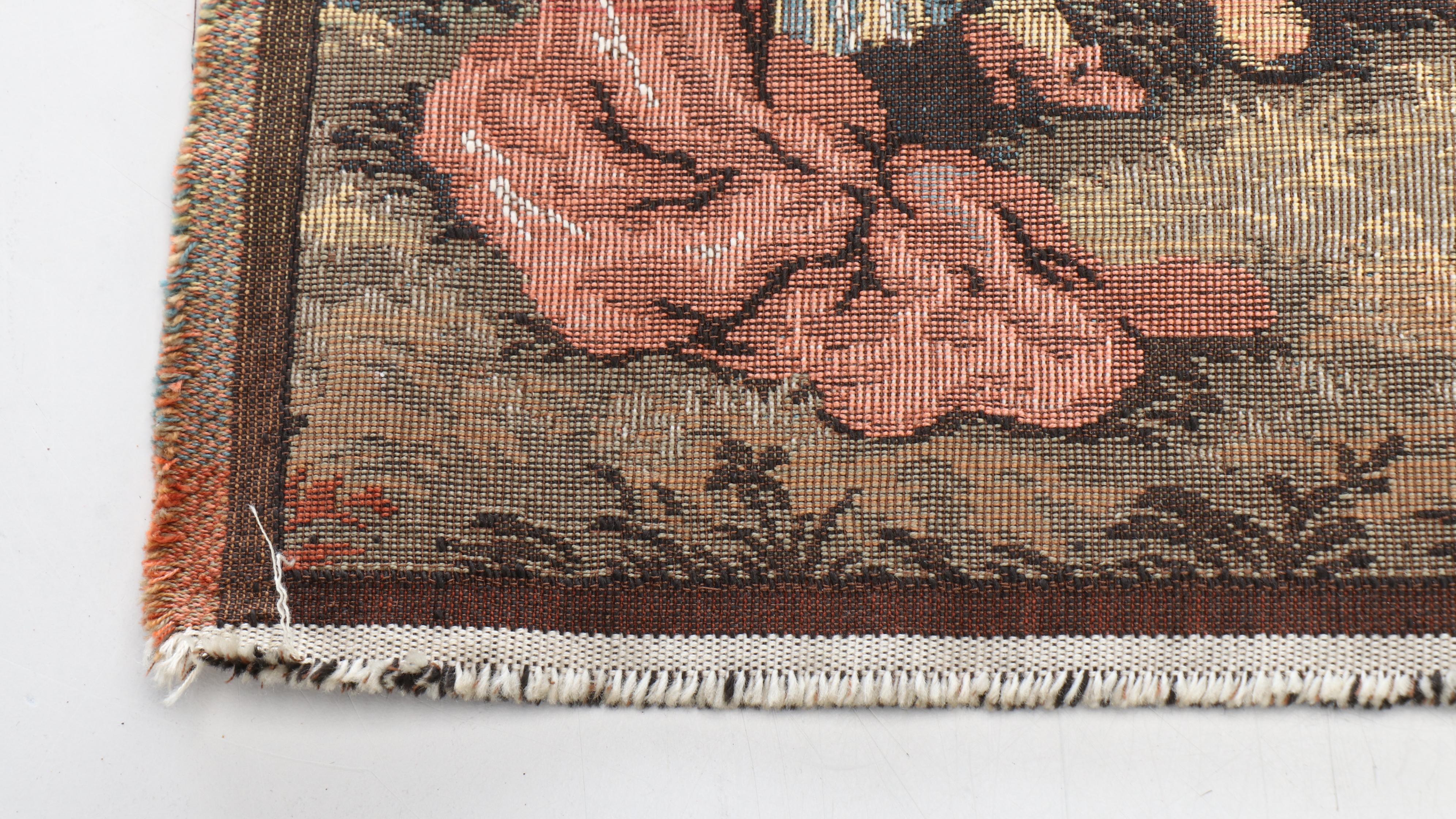 Gobelins "Rambouillet" Woven Cotton Tapestry, Mid/Late 20th Century