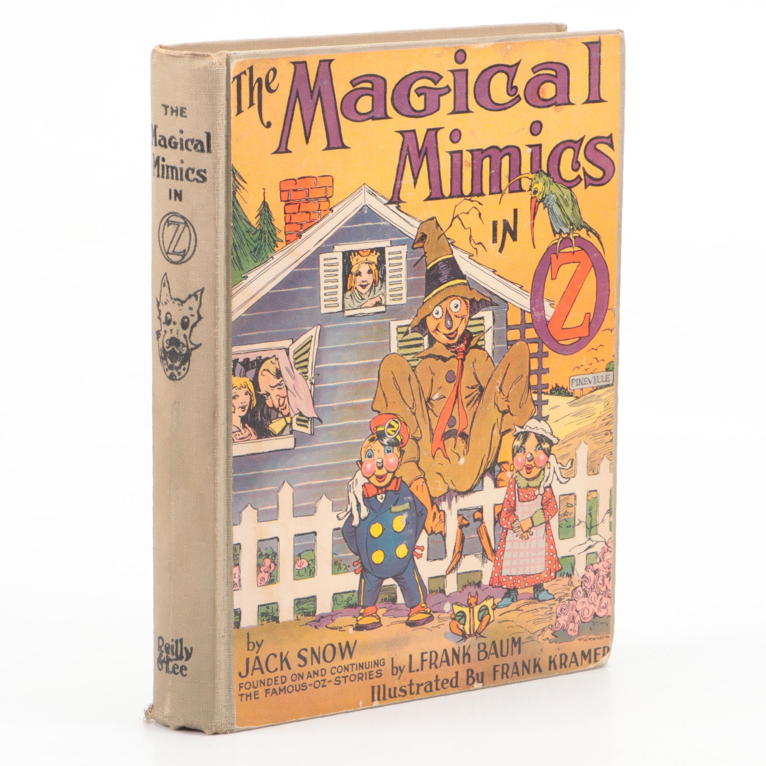 Frank Kramer Illustrated "The Magical Mimics in Oz" by Jack Snow, 1946