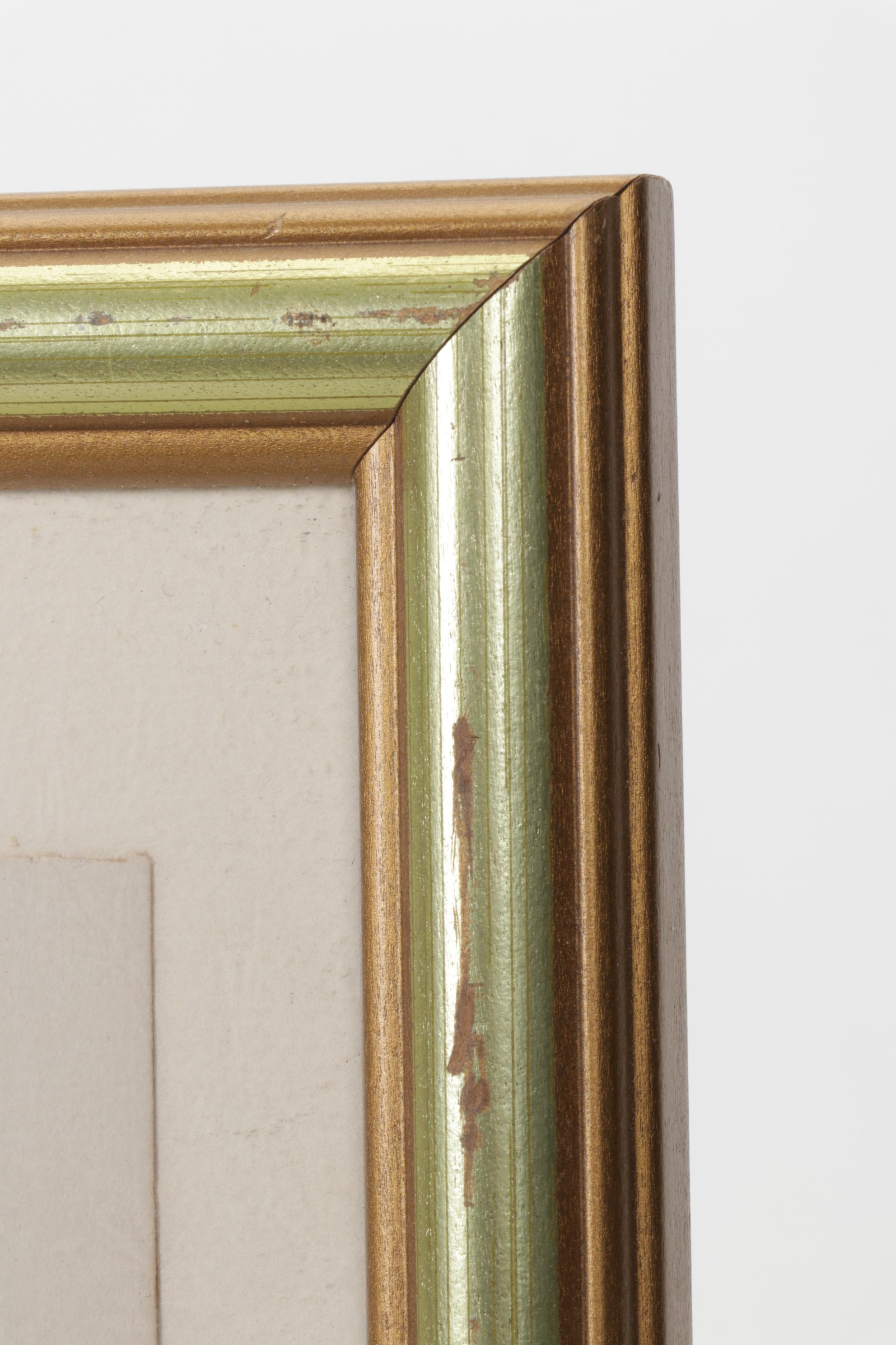 Hand-Colored Lithograph of French Fashions from "Beaux-Arts de Modes," 1920s