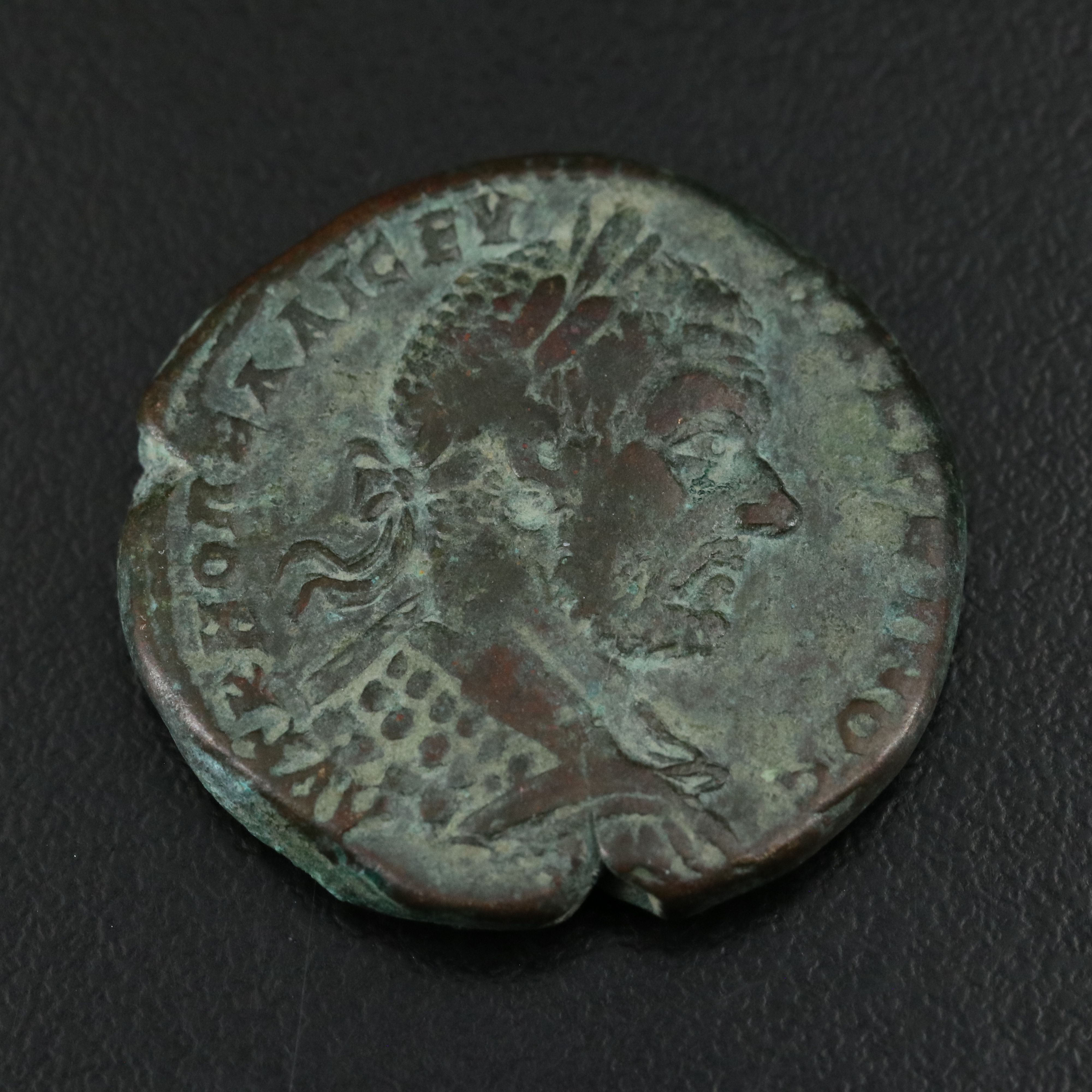 Ancient Roman Provincial Æ25 Coin of Macrinus, ca. 218 A.D.