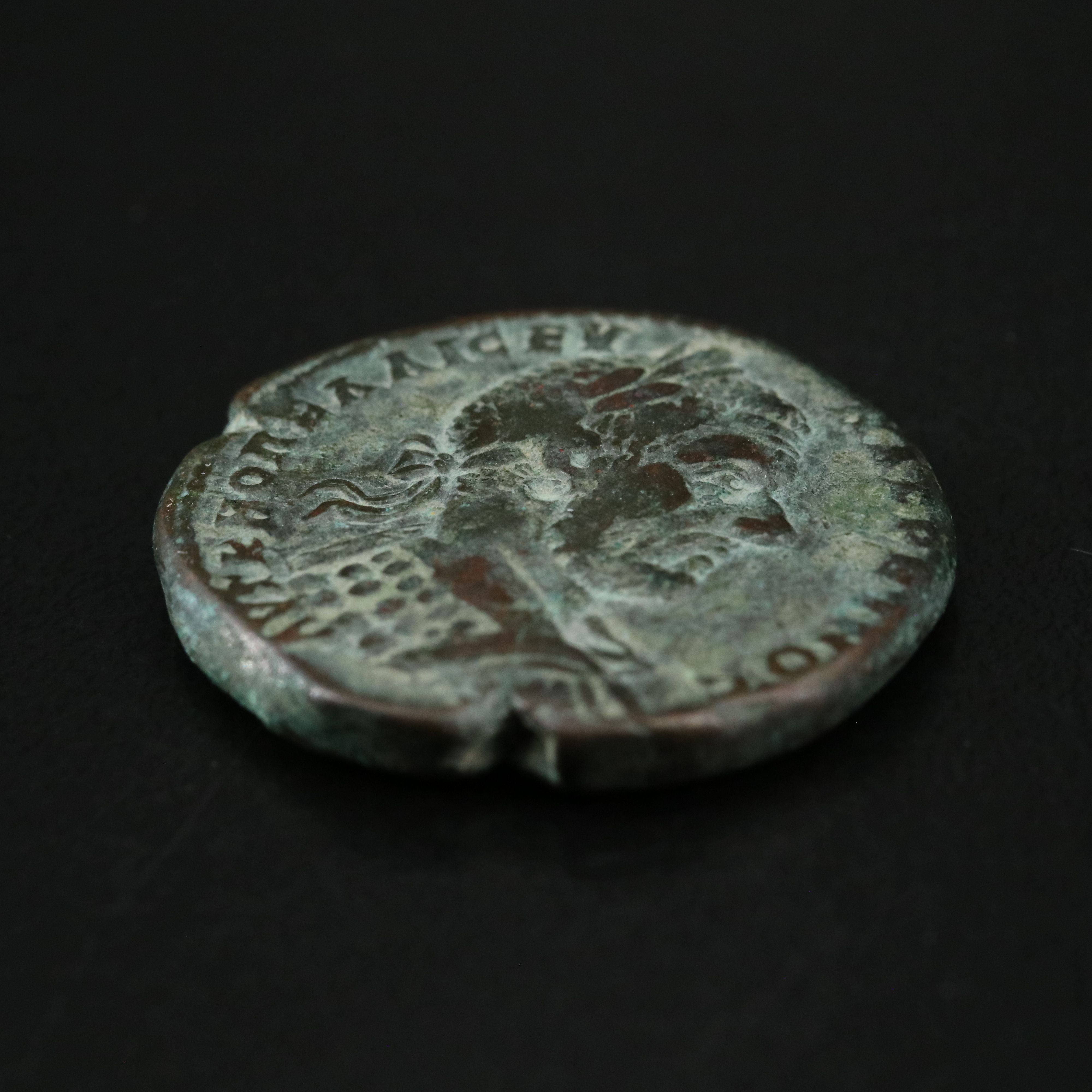 Ancient Roman Provincial Æ25 Coin of Macrinus, ca. 218 A.D.