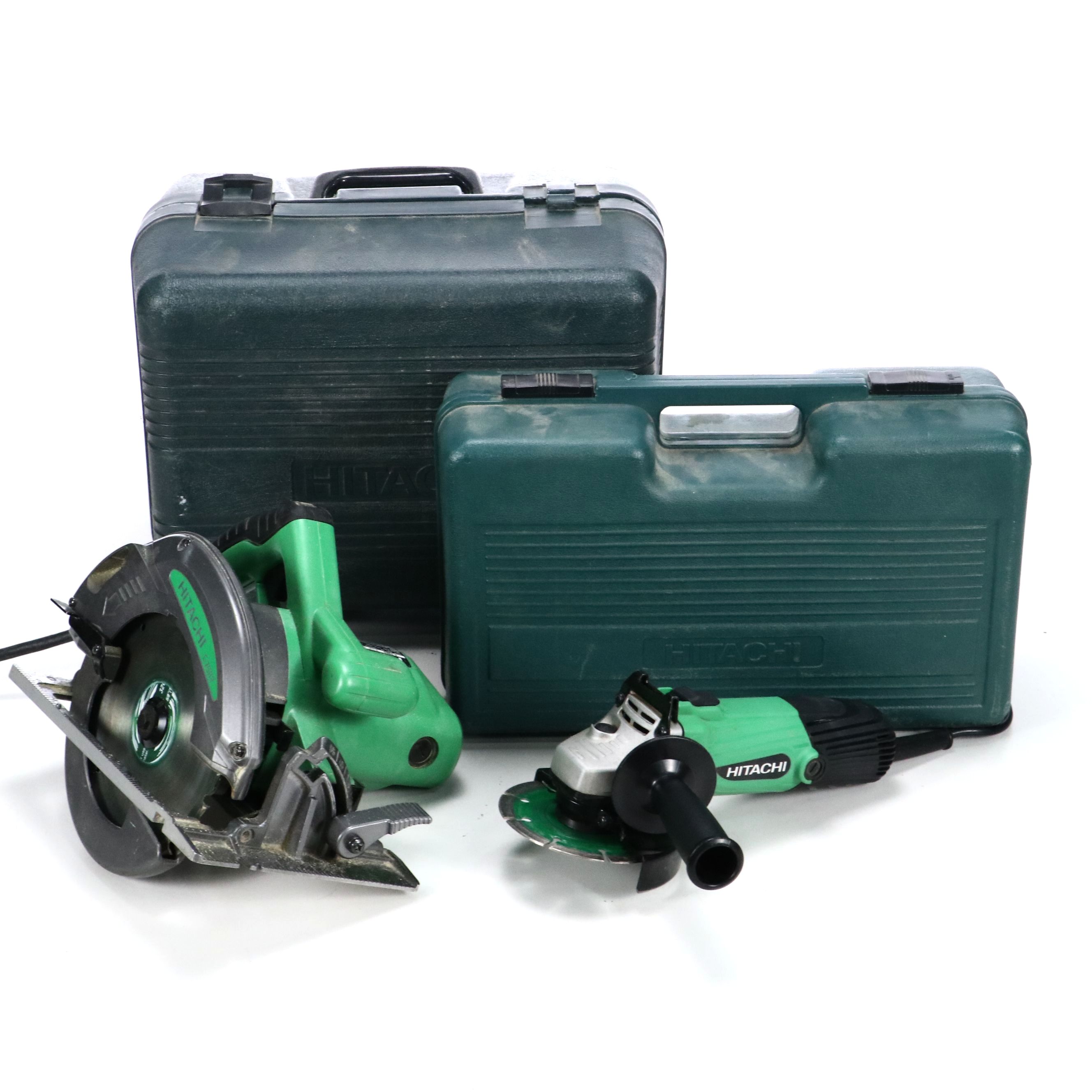 Hitachi Circular Saw and Sander with Cases