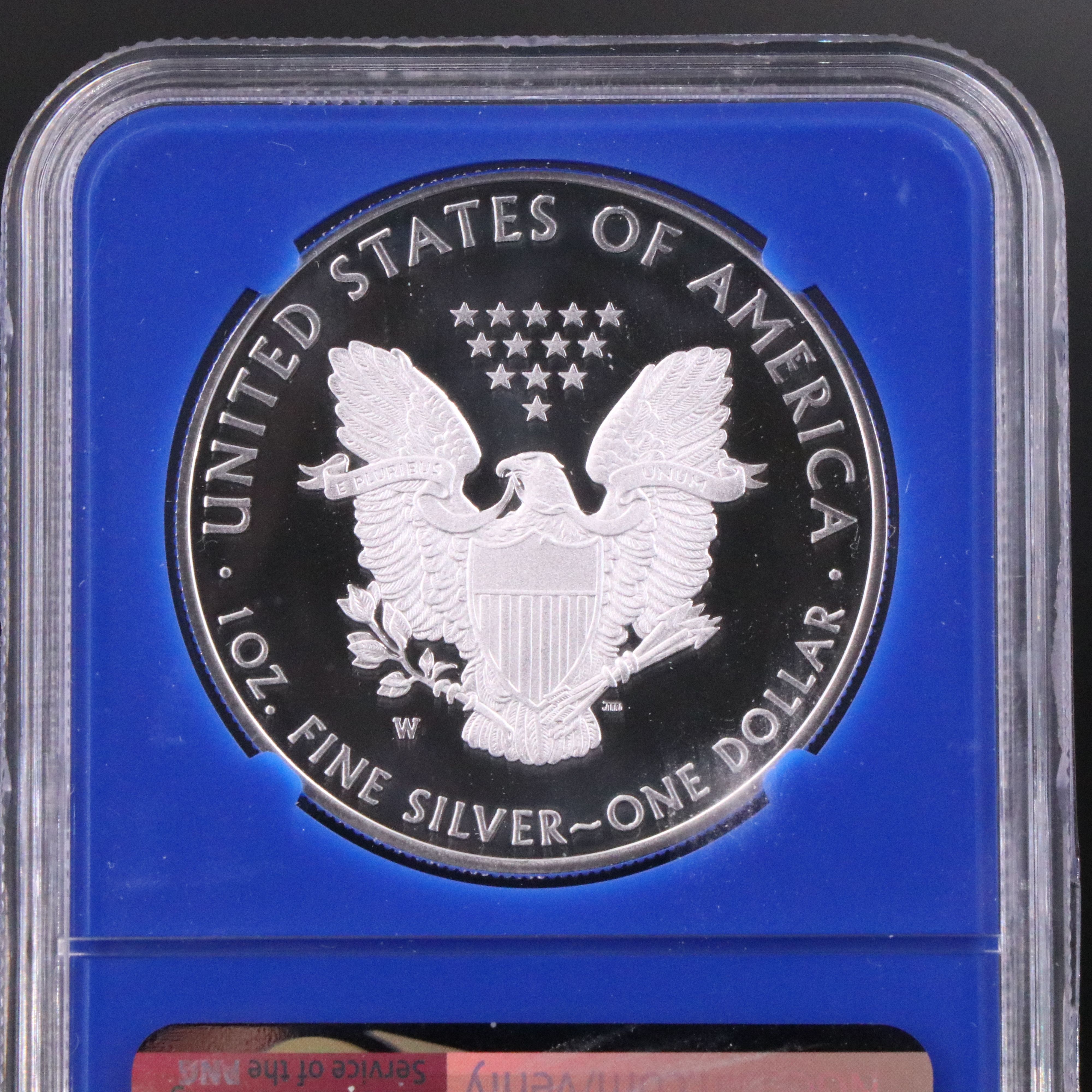 NGC Graded PF69 Ultra Cameo 2018-W American Silver Eagle Proof Coin