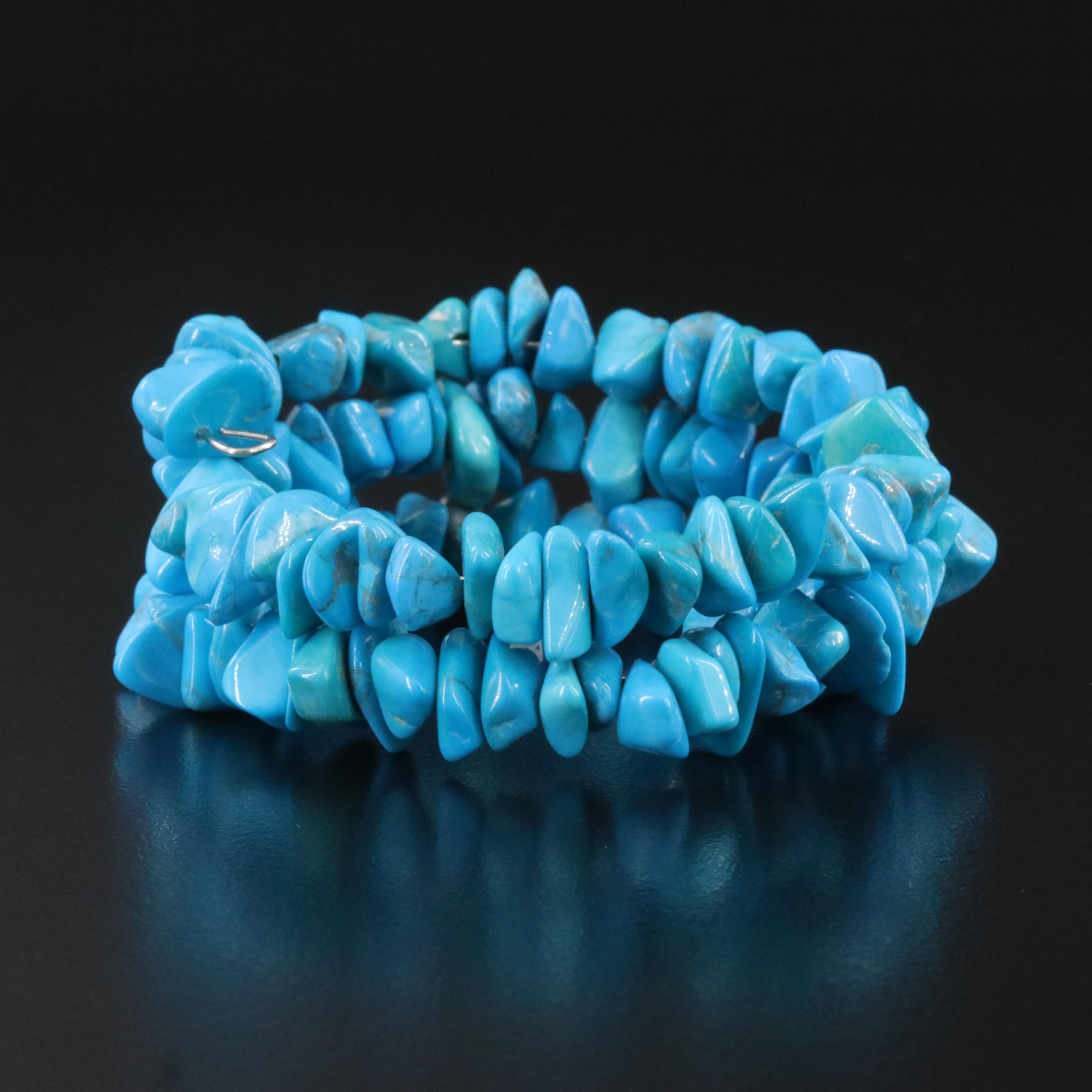 Magnesite Wrap Bracelet