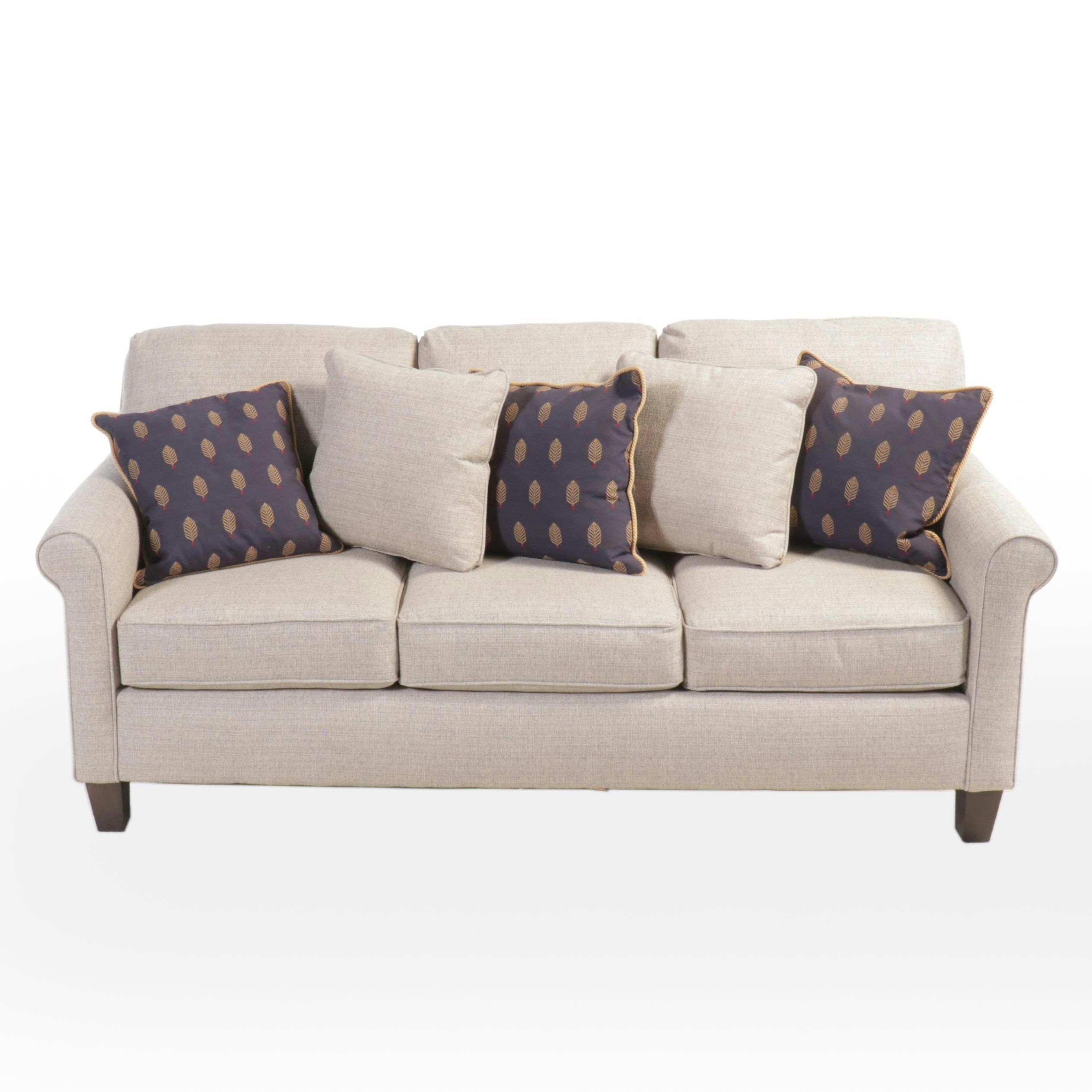 Hickorycraft Fabric Upholstered Sofa