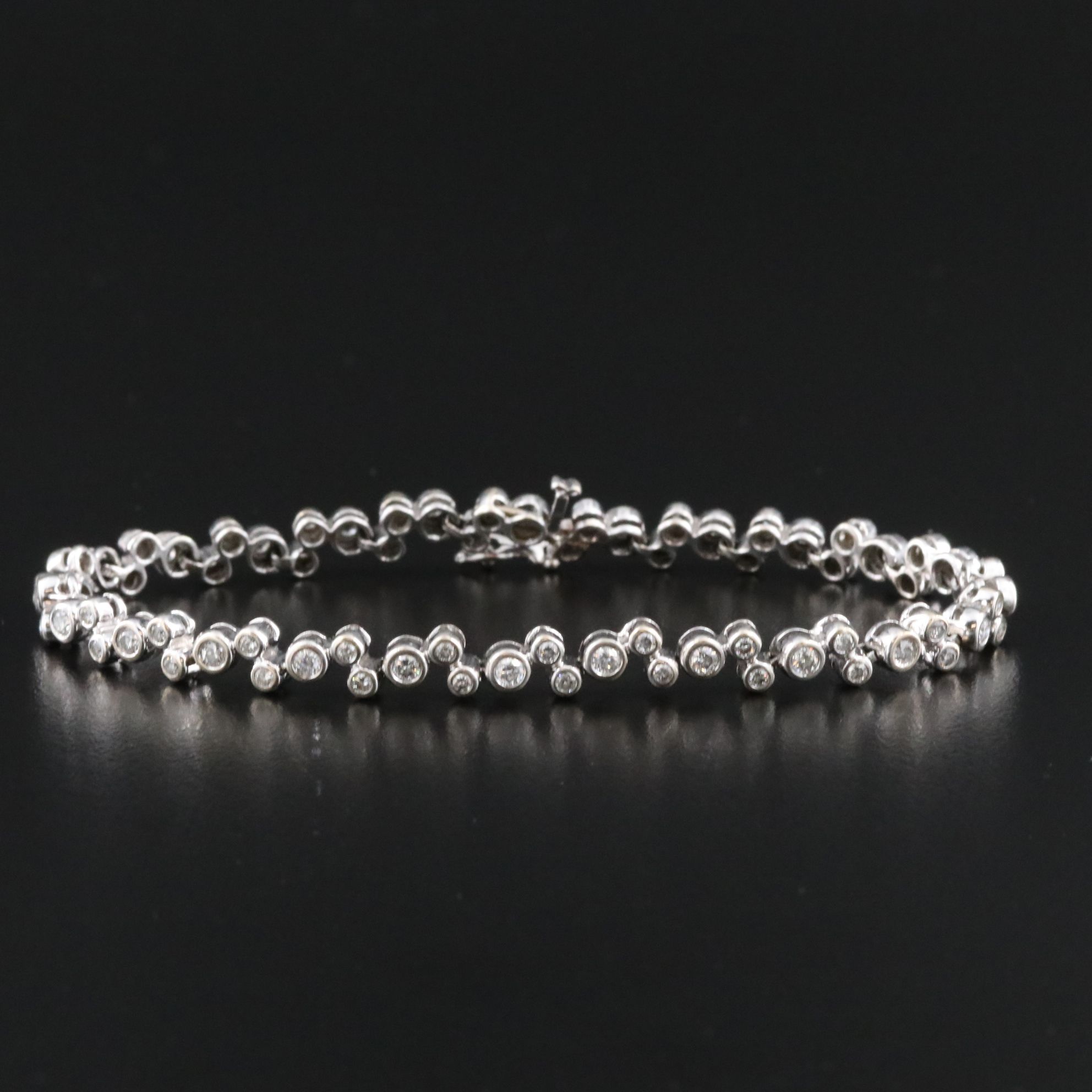 14K 2.10 CTW Diamond Bracelet