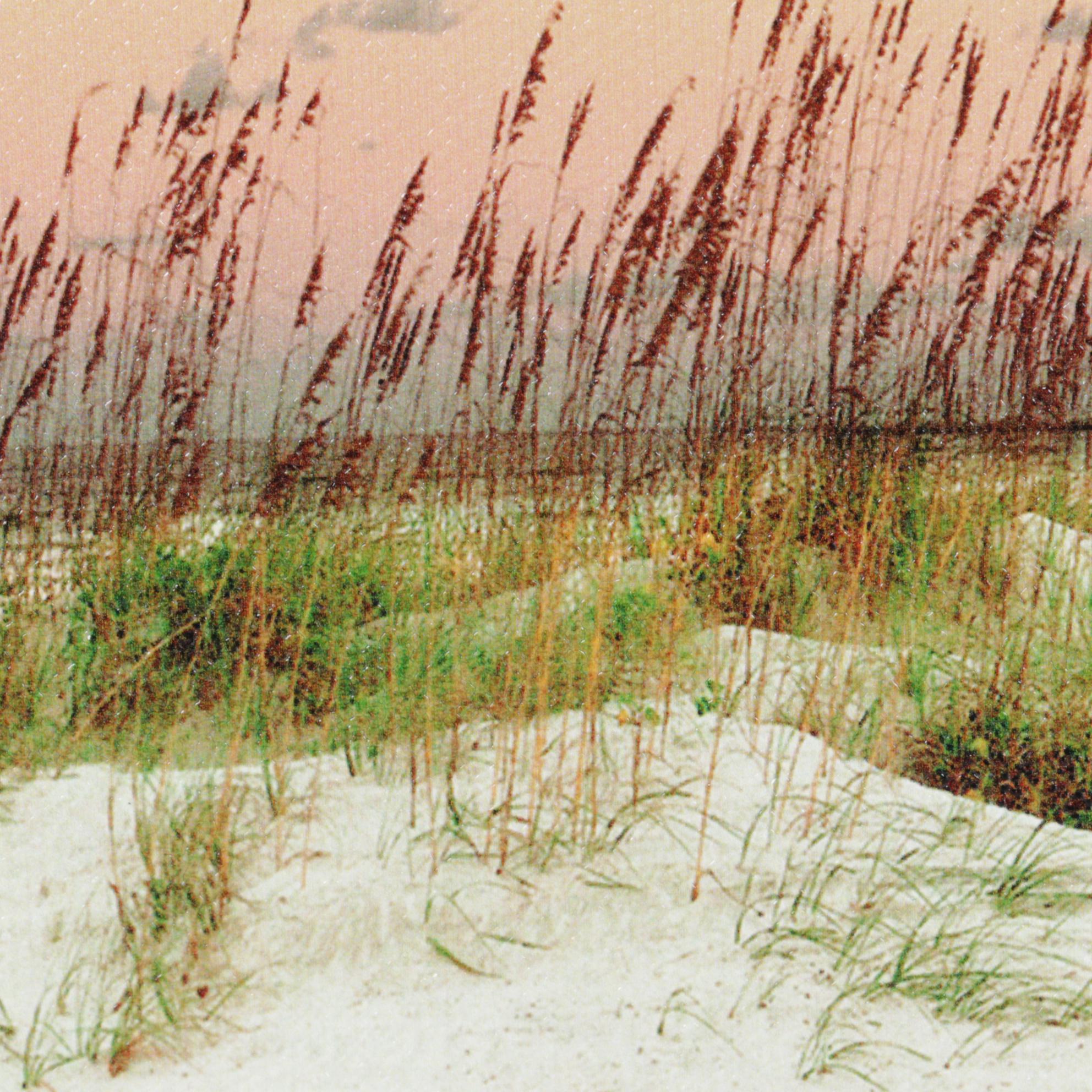 Steve Vaughn Panoramic Beach Scene Canvas Art Print Seascape