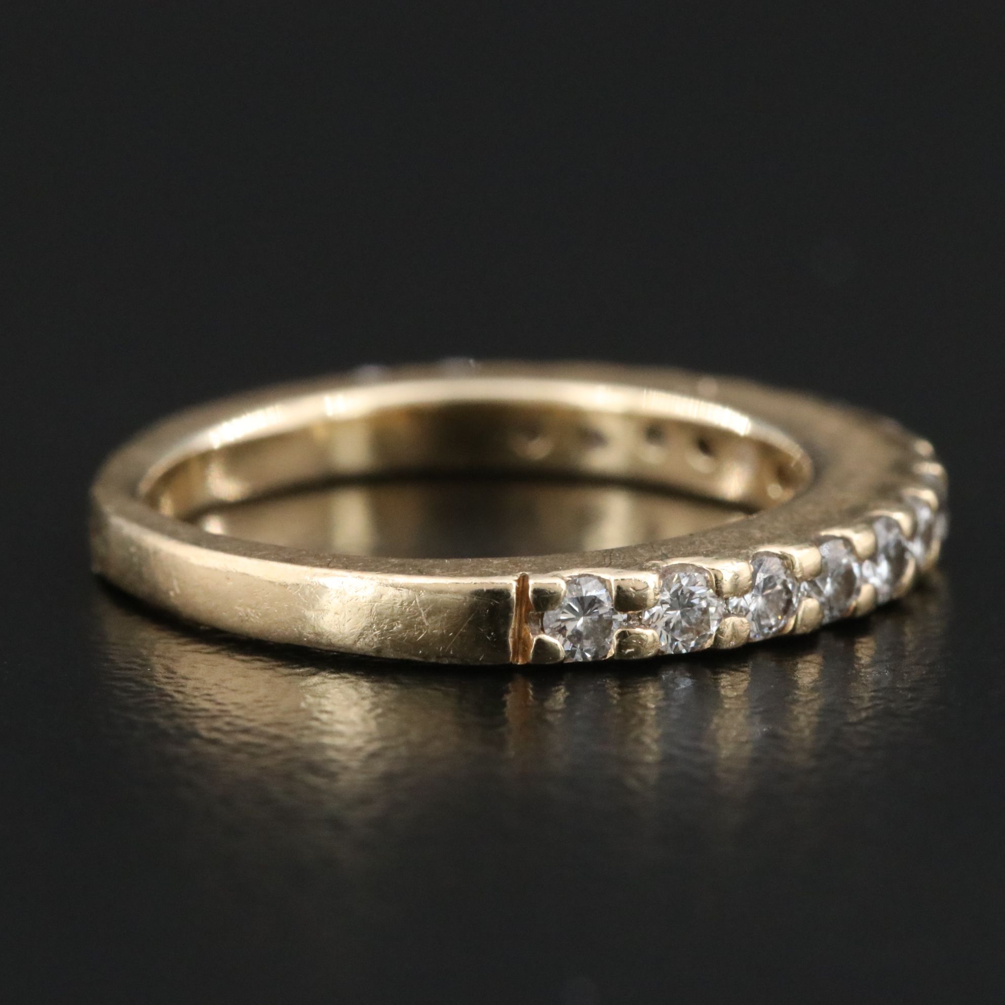 14K 0.48 CTW Diamond Band