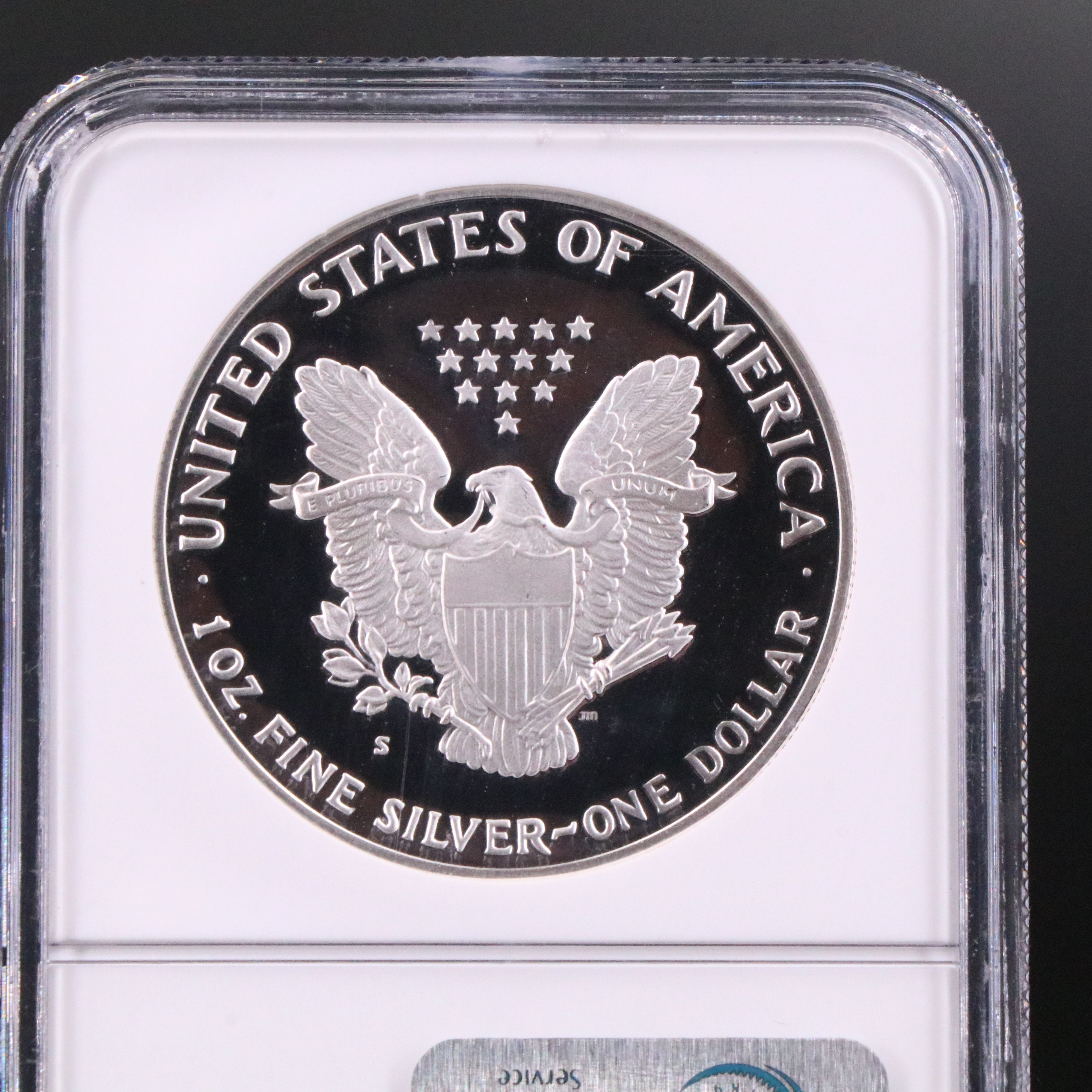 NGC Graded PF69 Ultra Cameo 1992-S American Silver Eagle Proof Coin