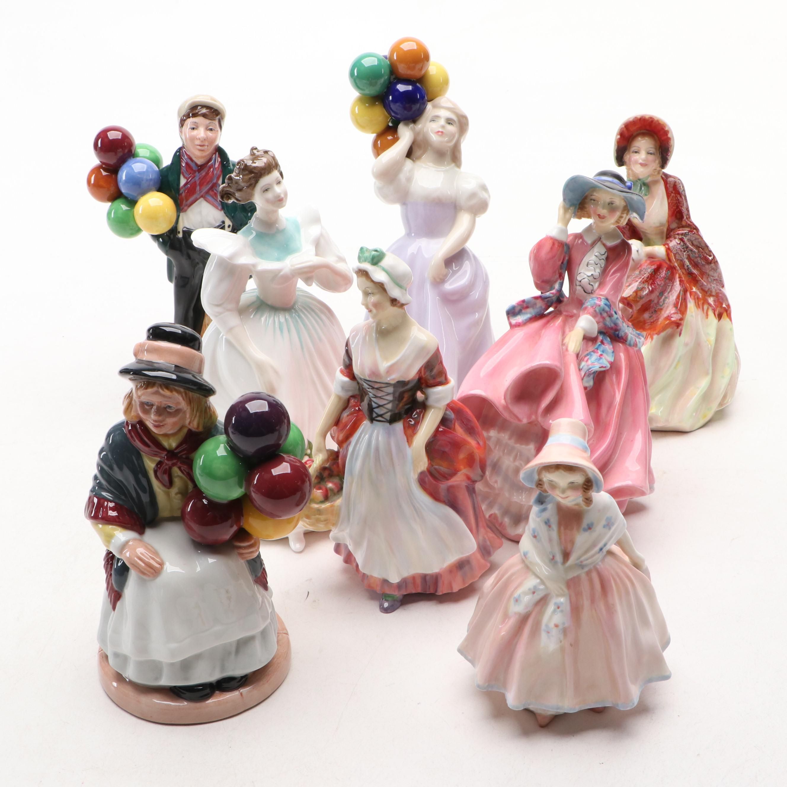 Royal Doulton "Top o' the Hill," "Balloon Girl" and More Figurines