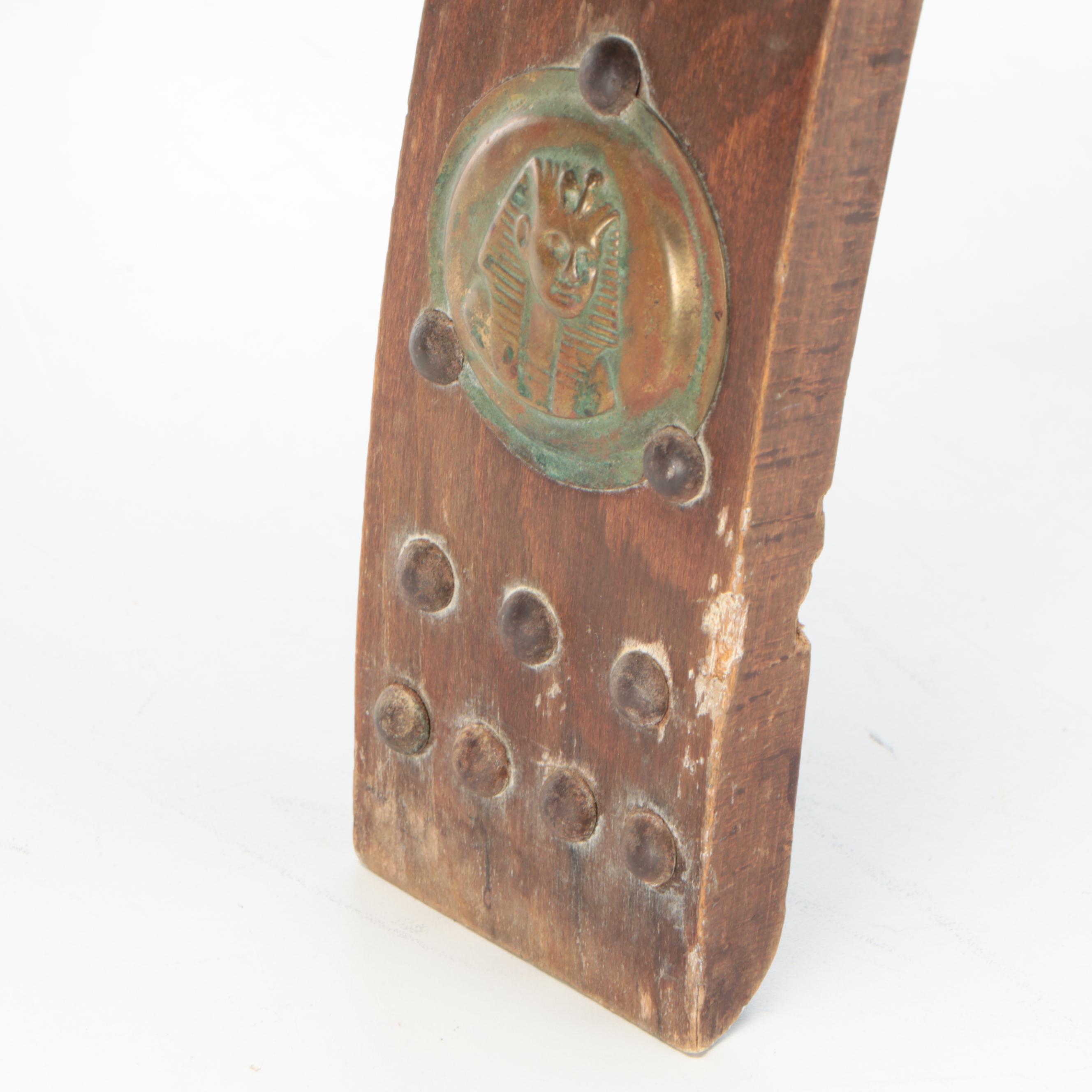 Wooden Egyptian Camel Saddle, Mid-20th Century