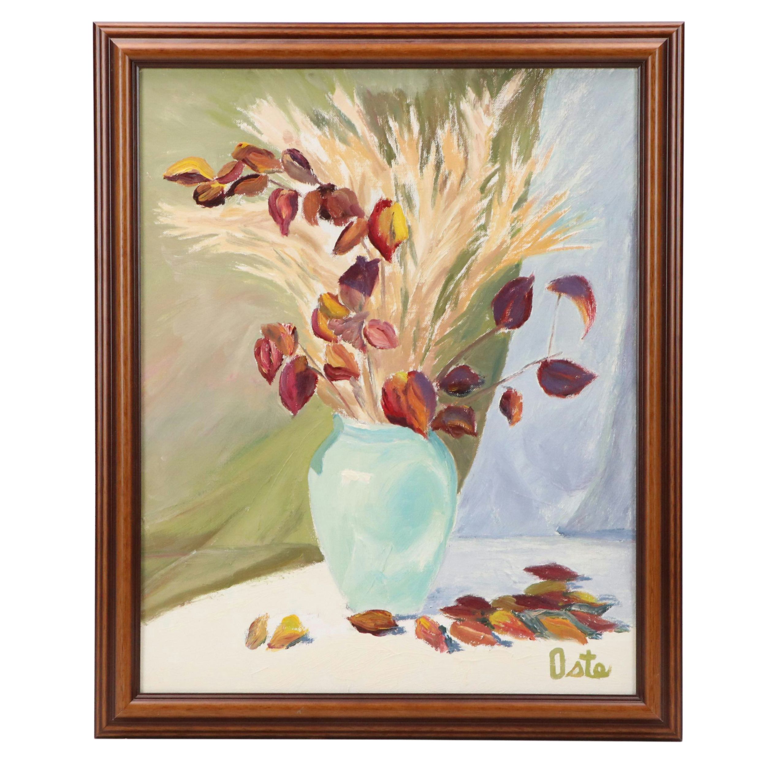 Floral Still Life Oil Painting