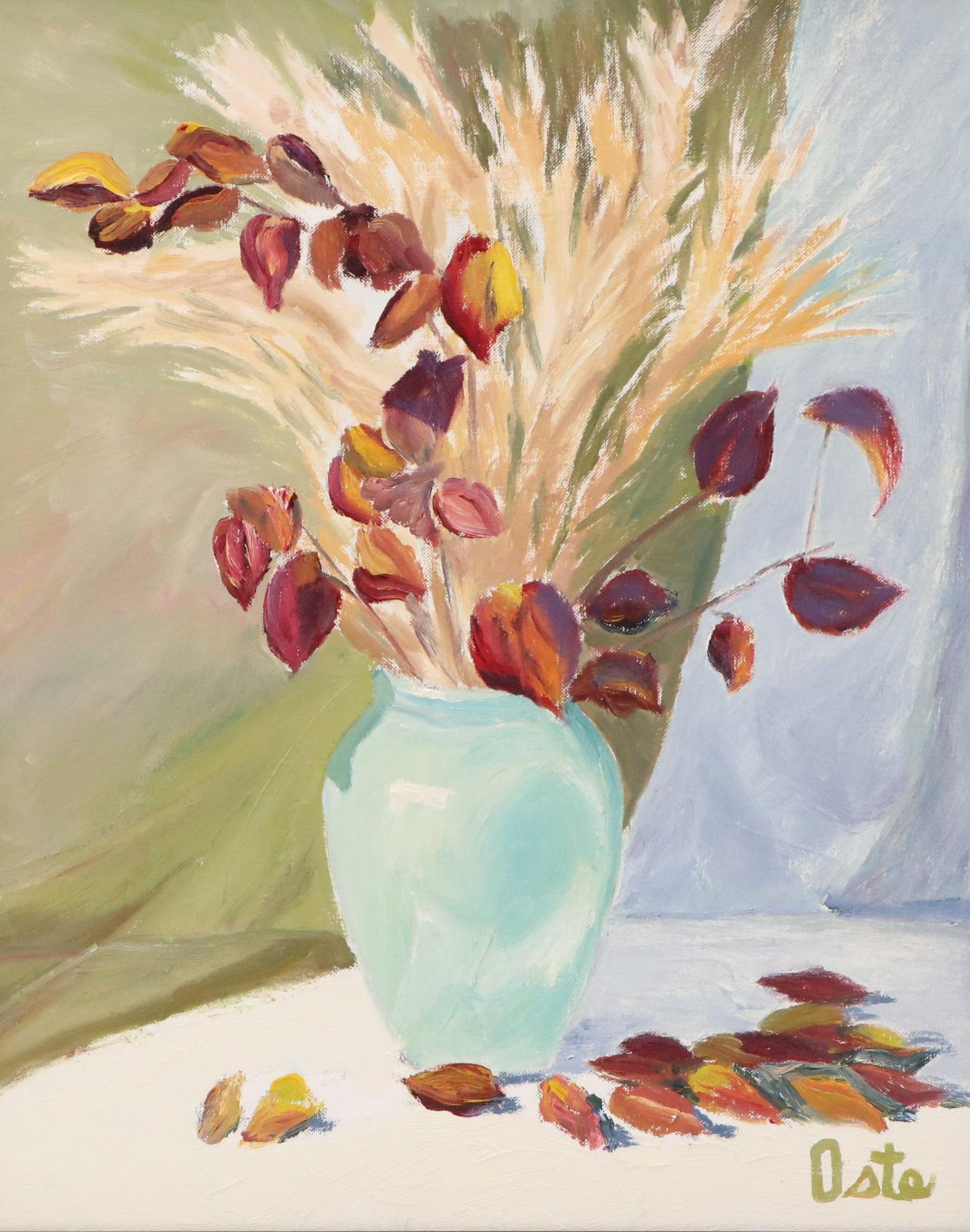 Floral Still Life Oil Painting