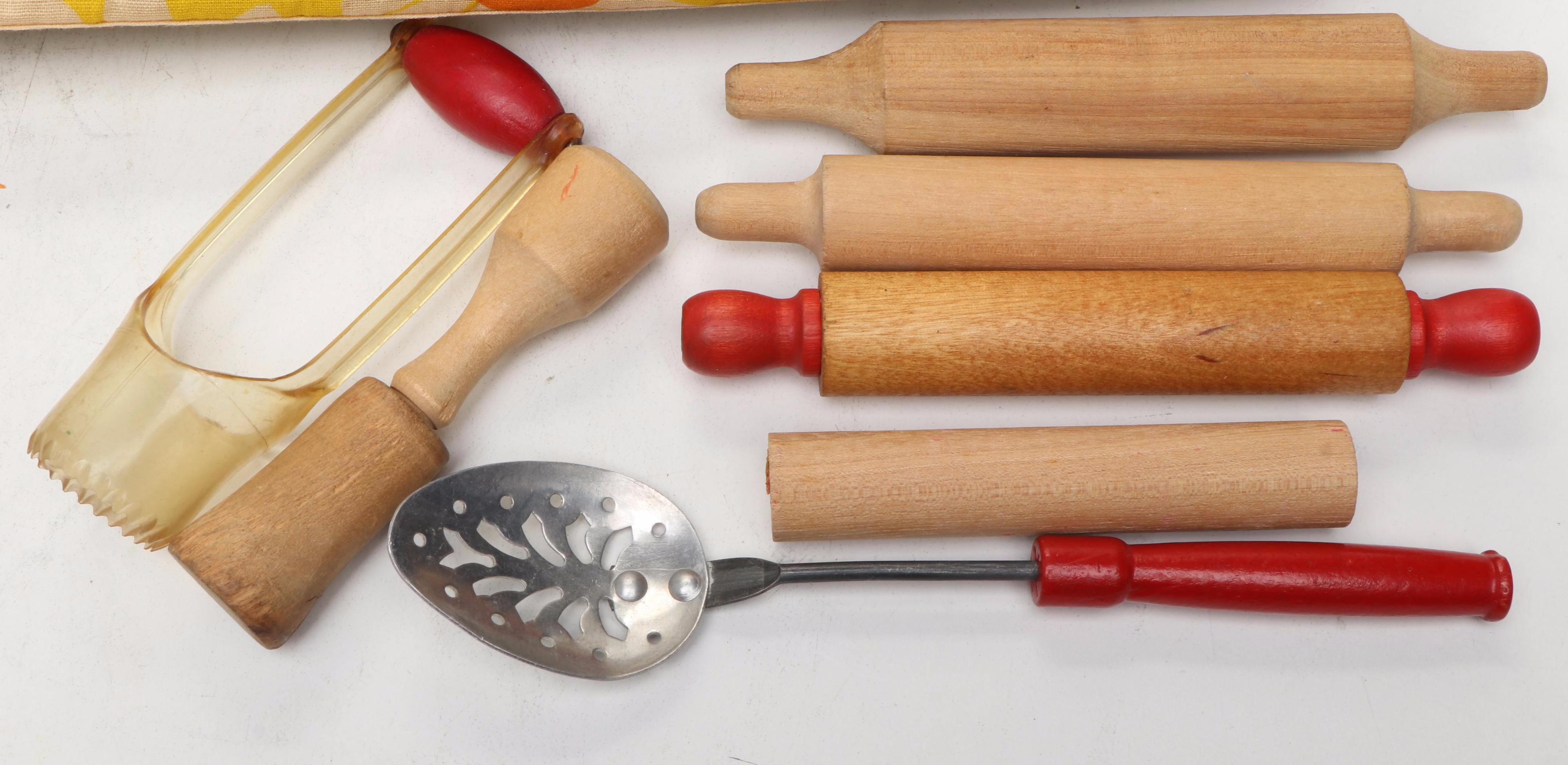 Children's Ironing Board and Metal Kitchen Toys