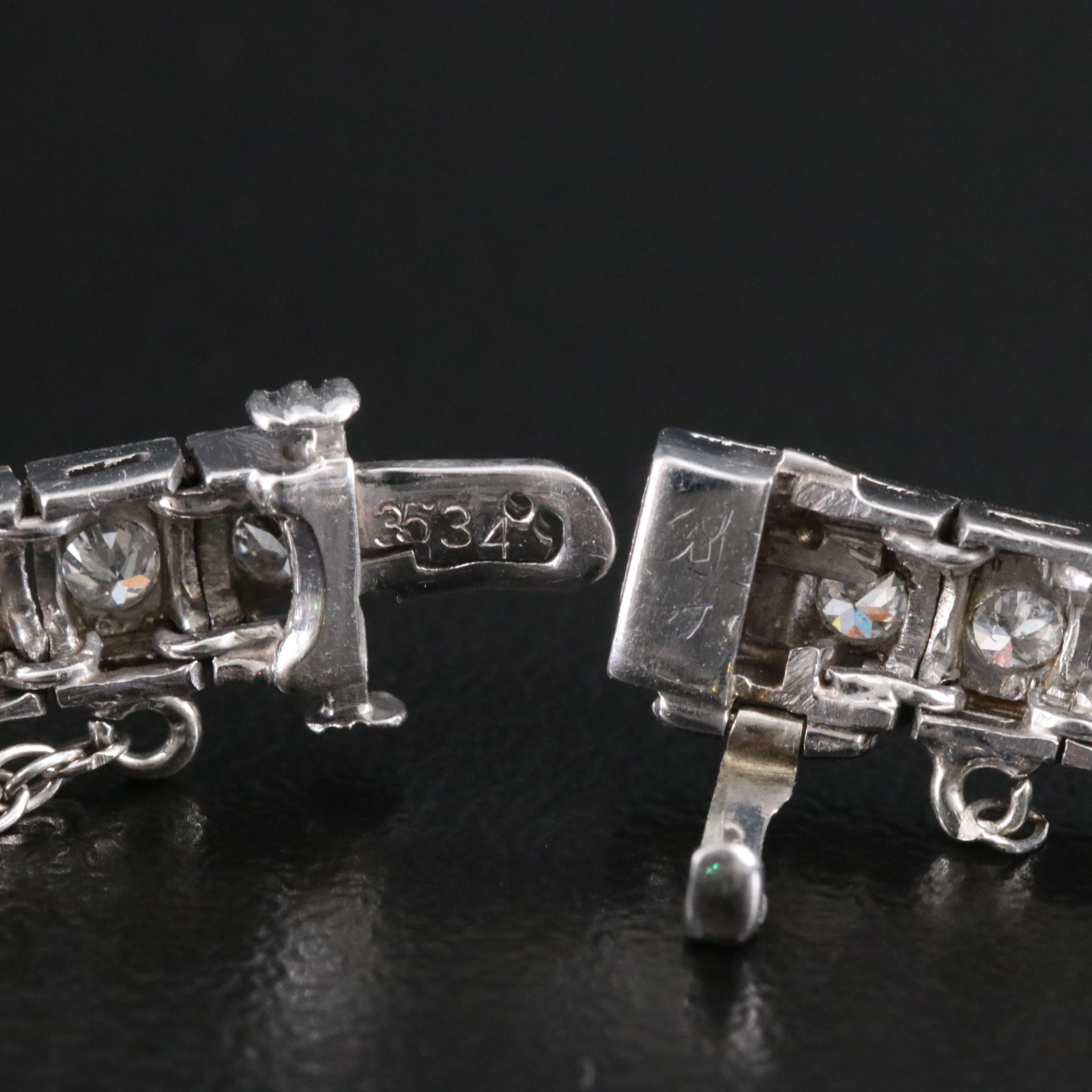Art Deco Platinum 3.18 CTW Diamond Bracelet