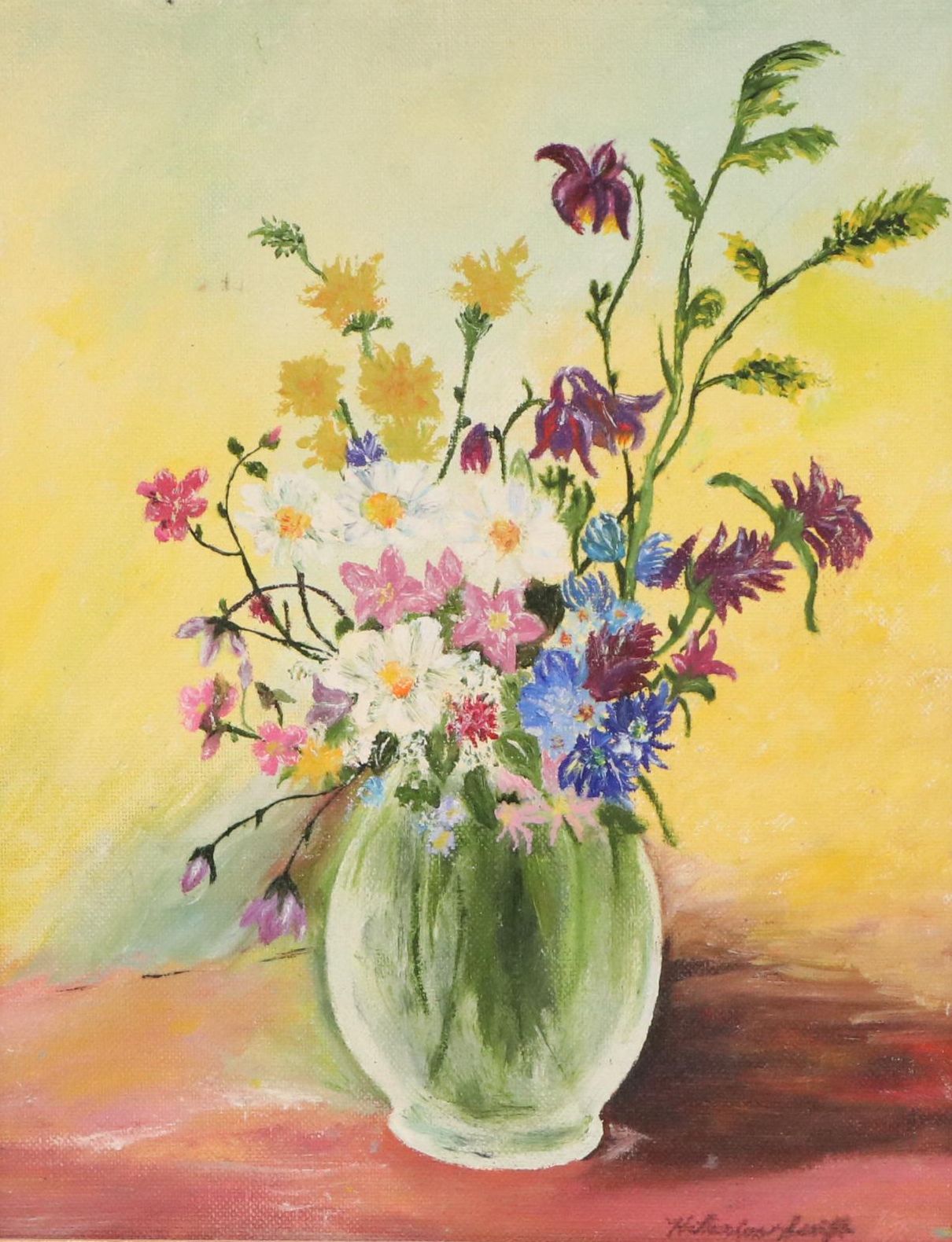 Floral Still Life Oil Painting