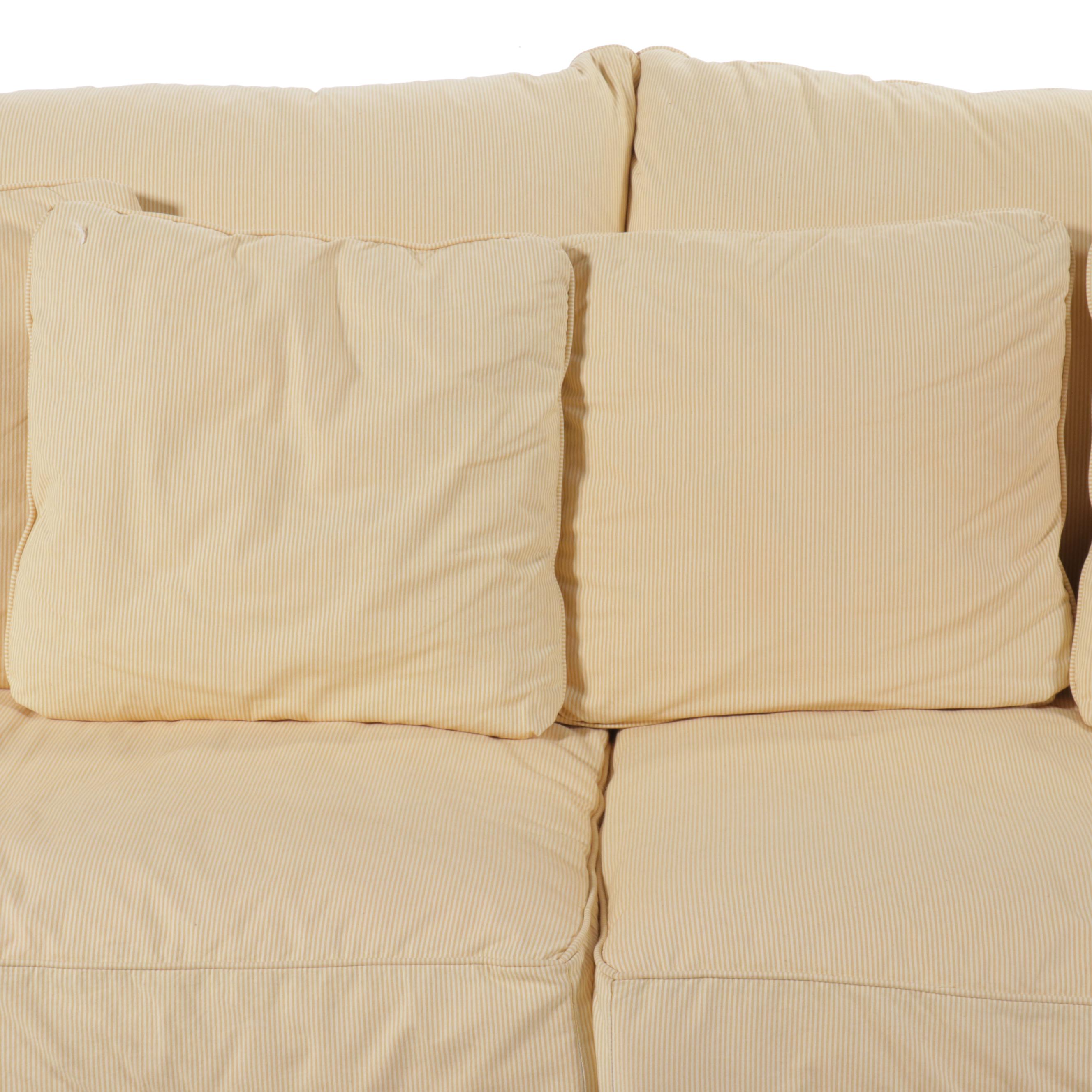 Macy's "Modern Concepts" Slipcovered Upholstered Sofa