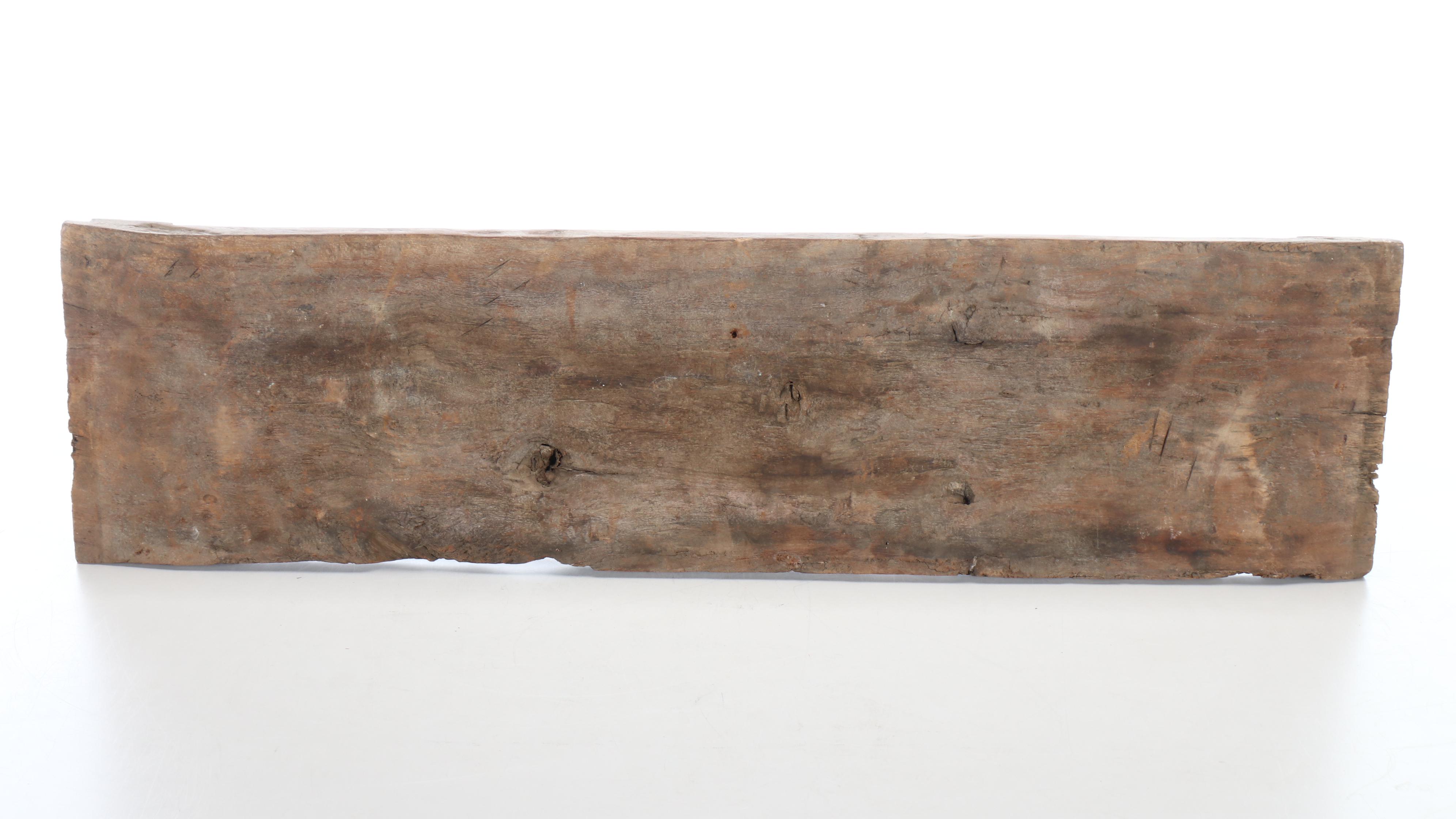 Southeast Asian Style Carved Wood Panel