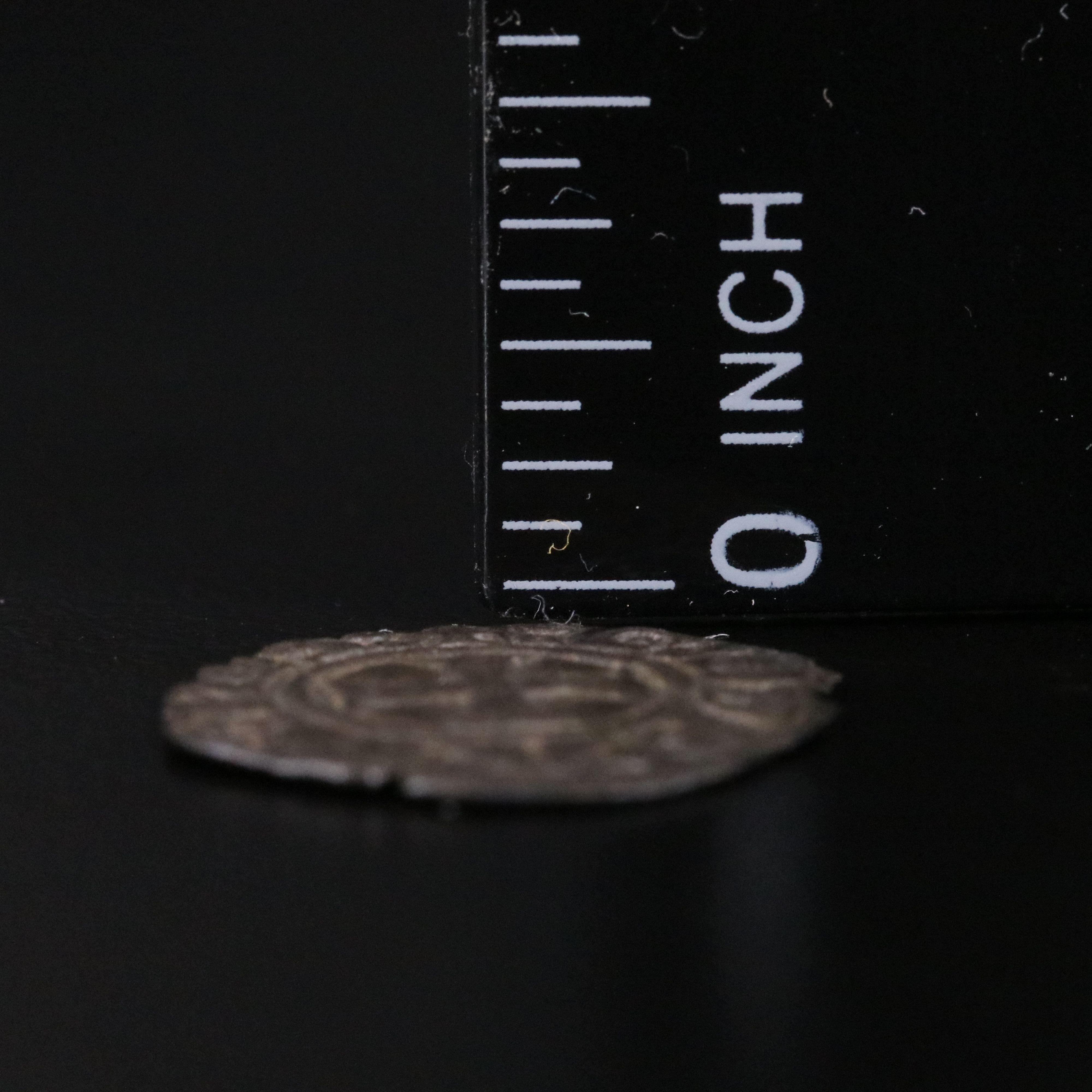 Crusader States Æ Denier Coin of William de la Roche, ca. 1287