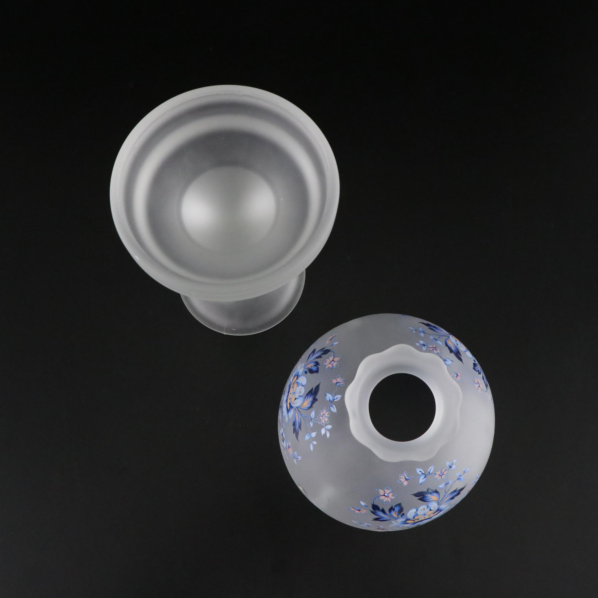 Footed Ruby Iridescent Flash Box, 1915 Commemorative Toothpick Holder and More