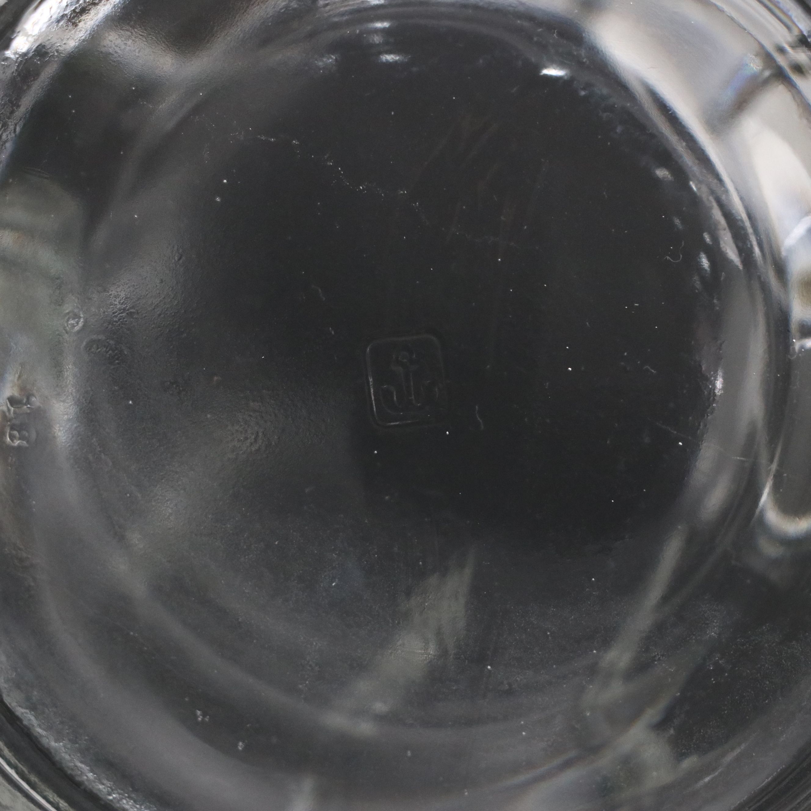 Anchor Hocking "Tartan Clear" Pitcher, Tumblers, and Old Fashioned Glasses