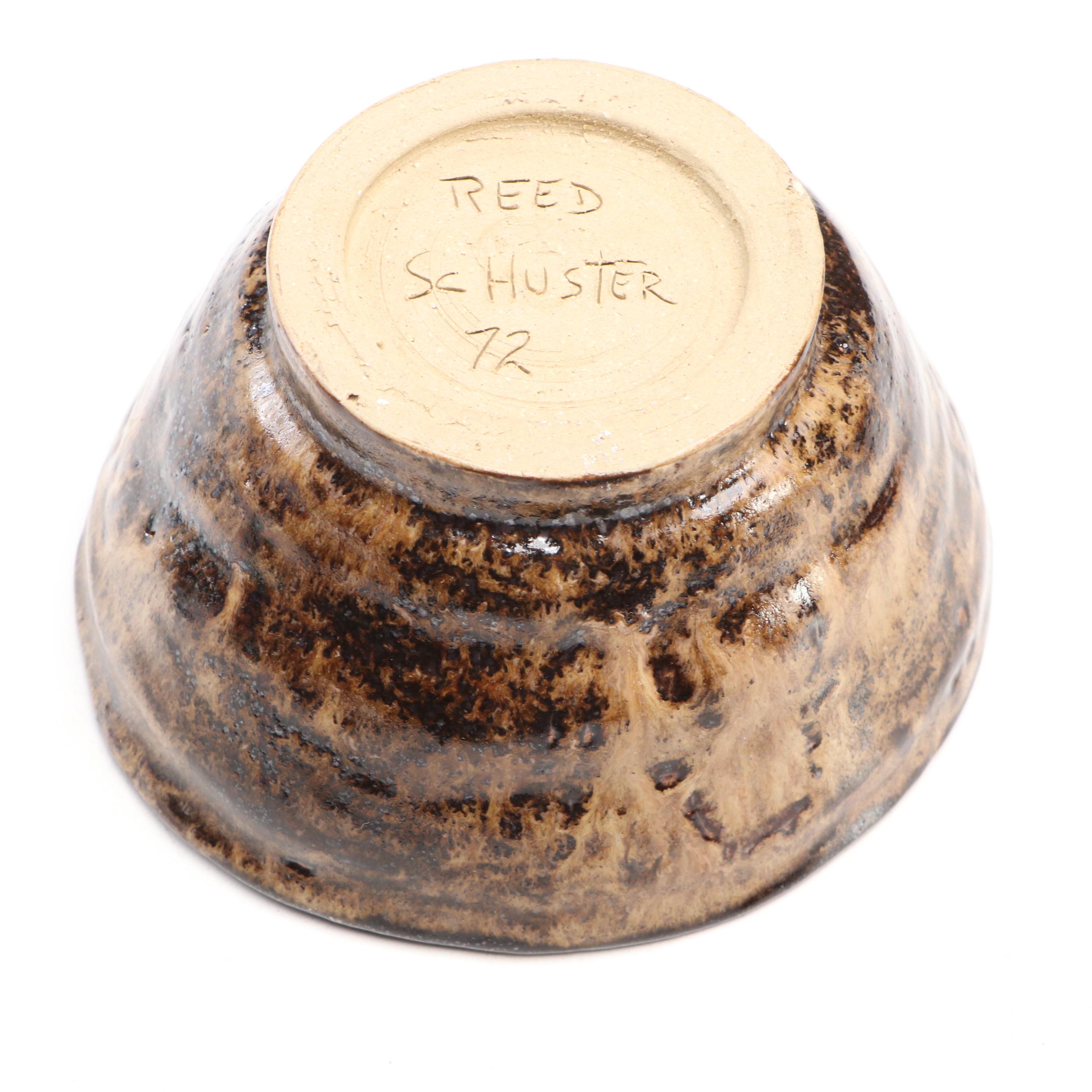 Reed Schuster Ceramic Vases and Bowls with Other Ceramic Planter