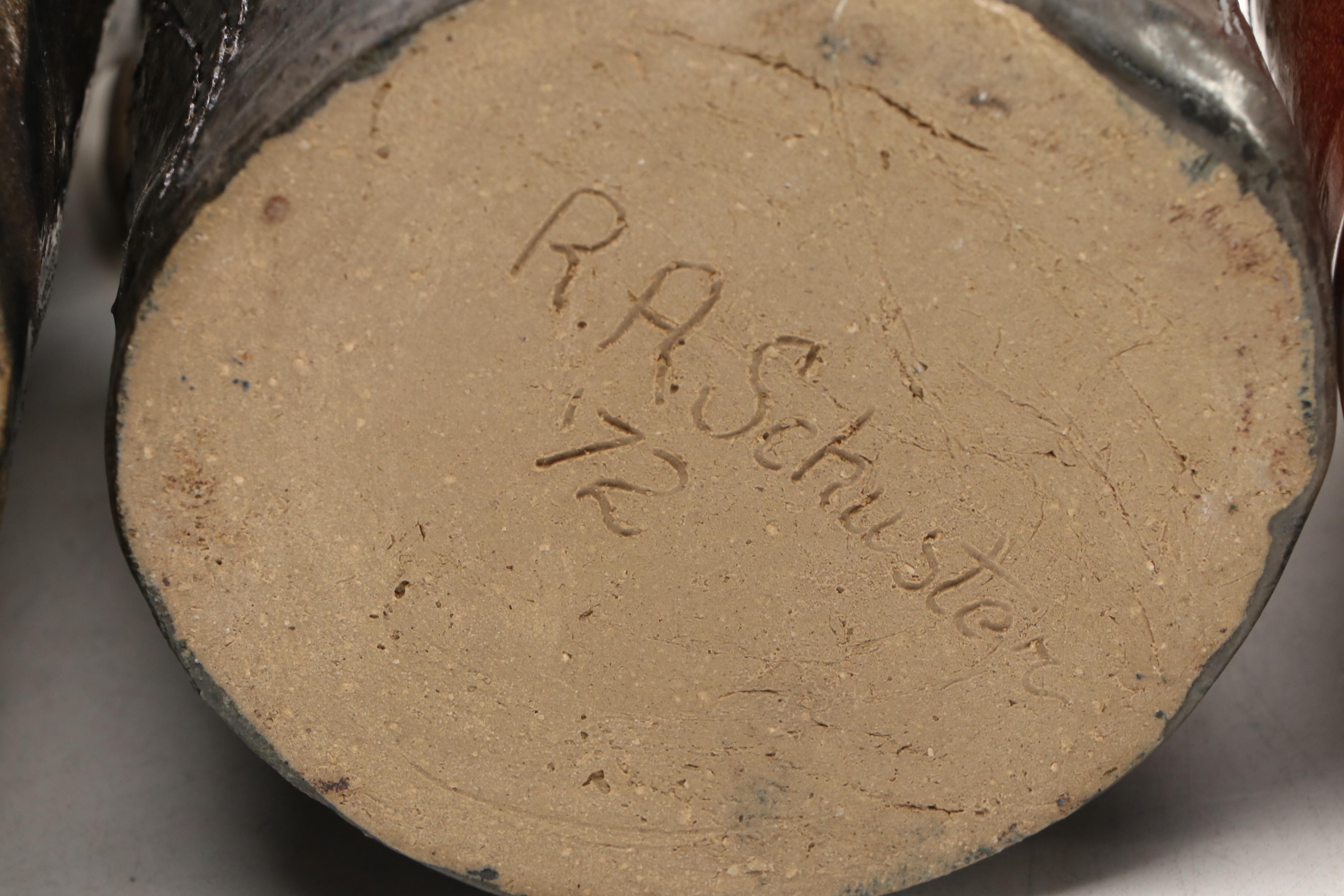 Reed Schuster Ceramic Vases and Bowls with Other Ceramic Planter