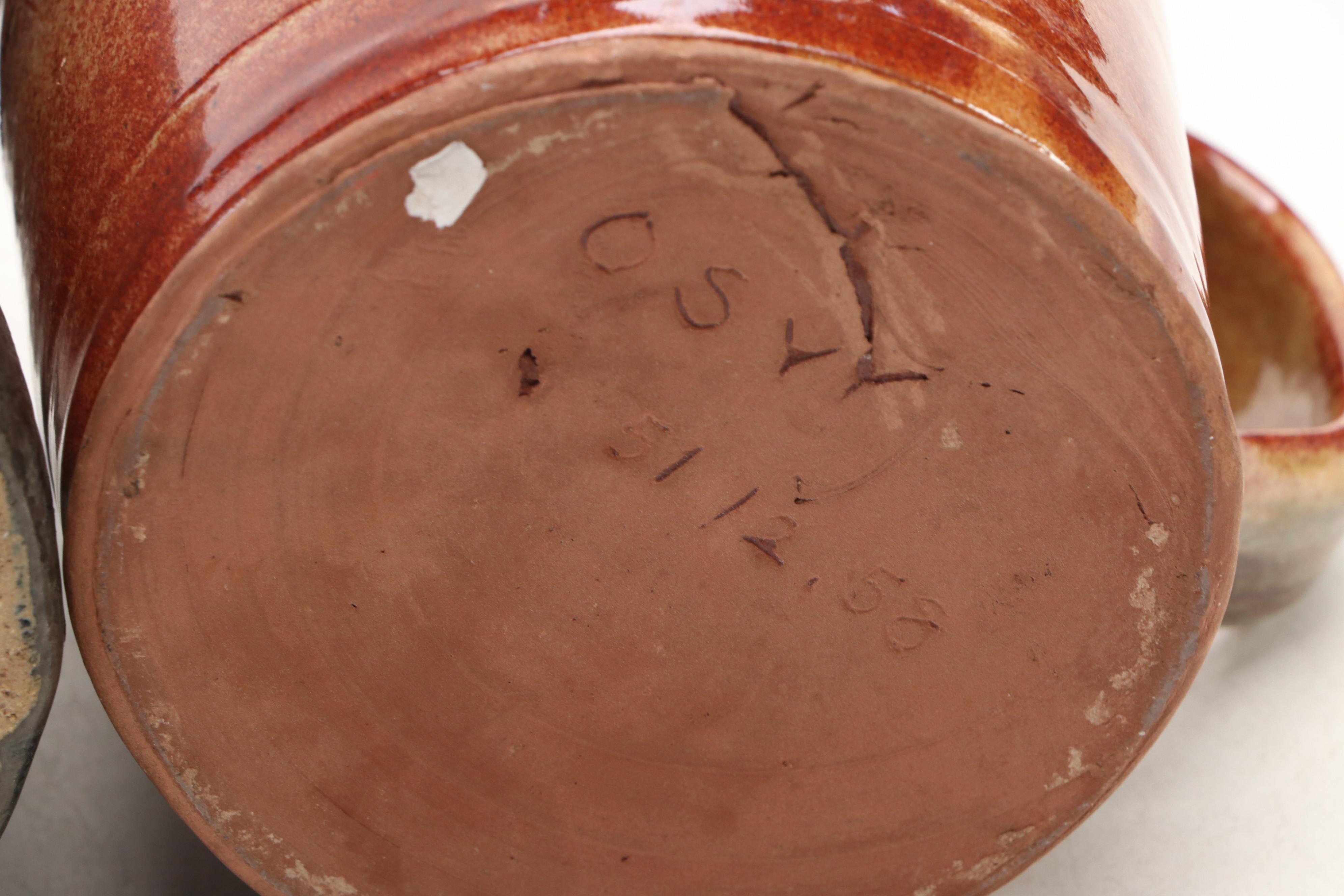 Reed Schuster Ceramic Vases and Bowls with Other Ceramic Planter