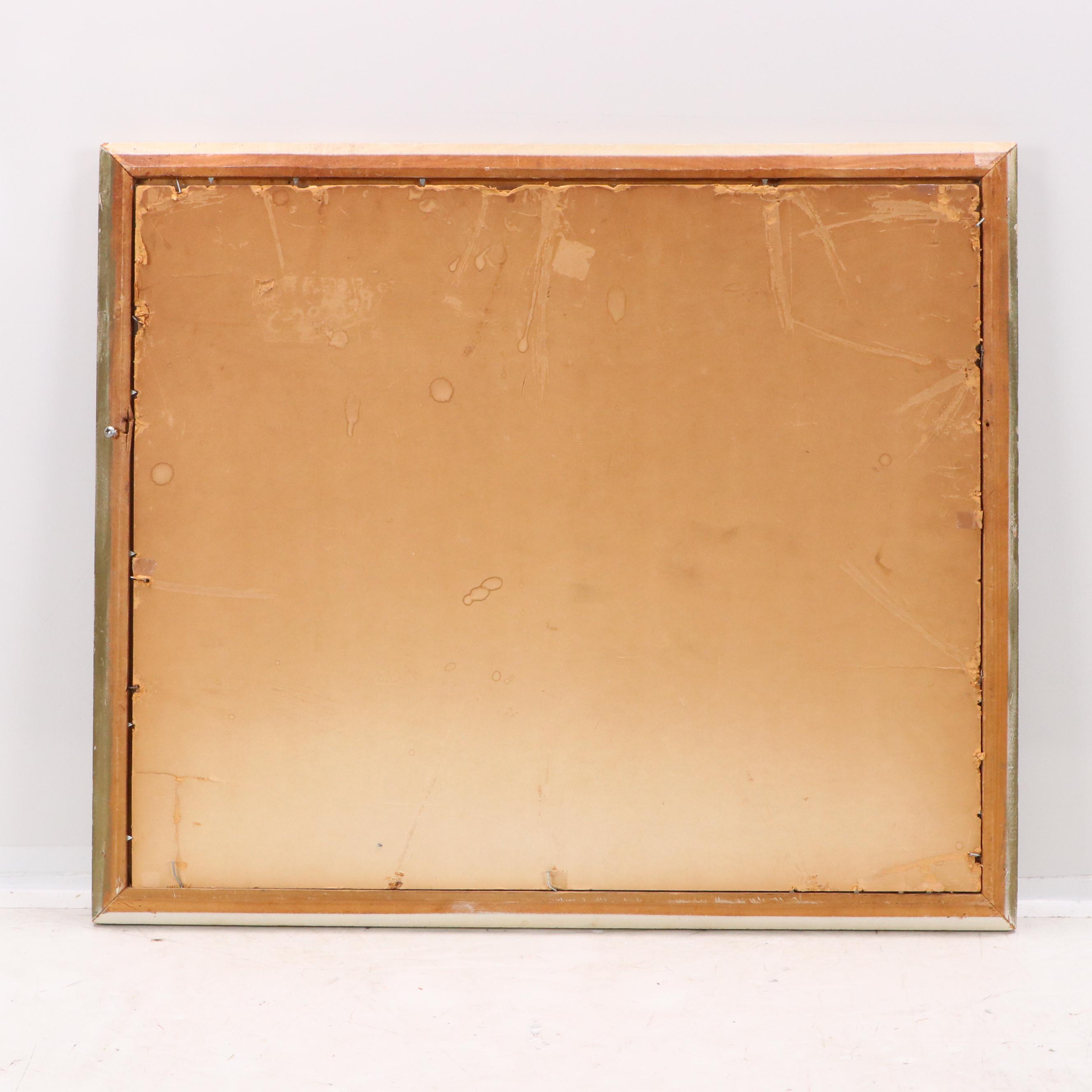 Parisian Offset Lithograph After Marius Giraud