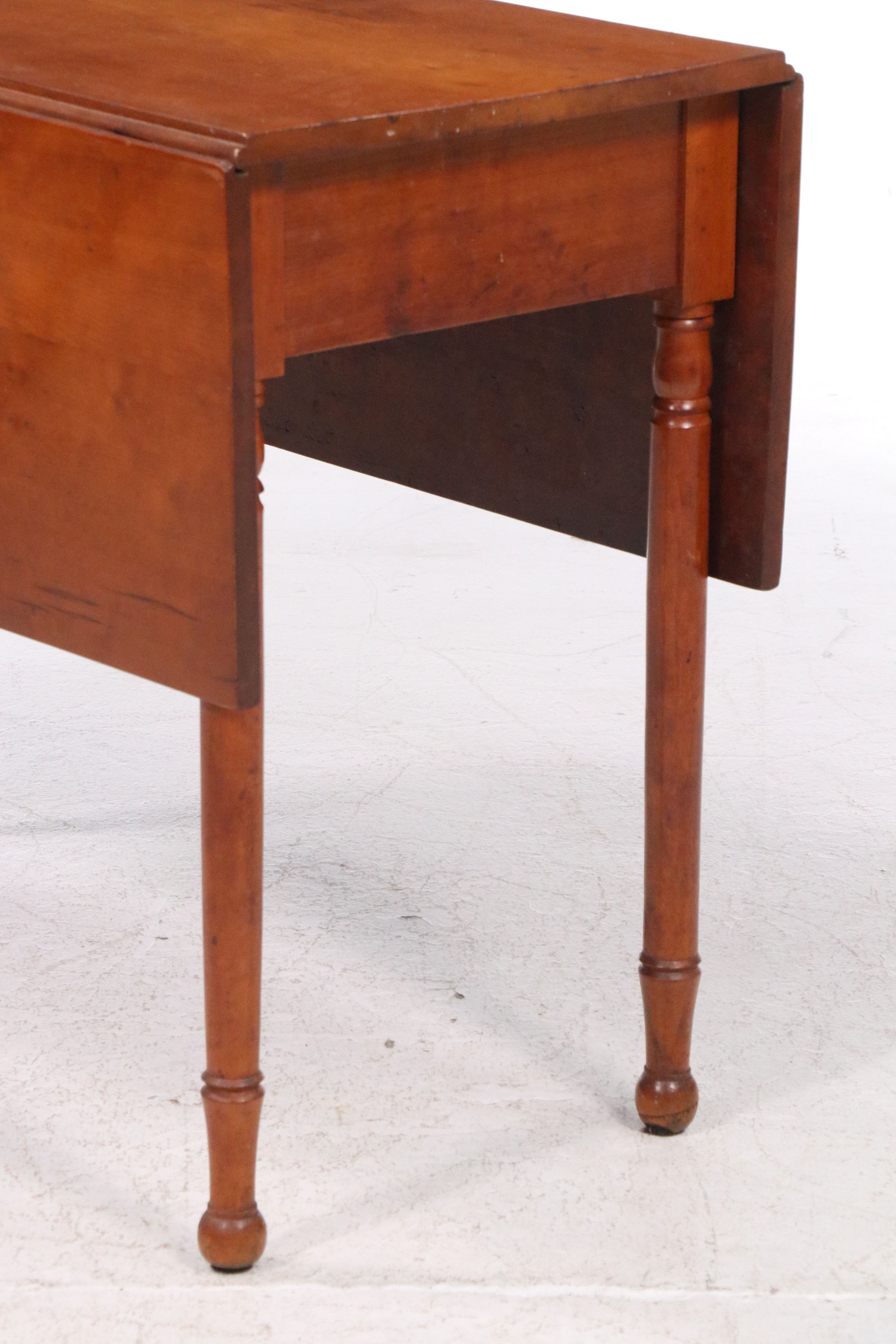 Federal Style Cherry Drop-Leaf Table