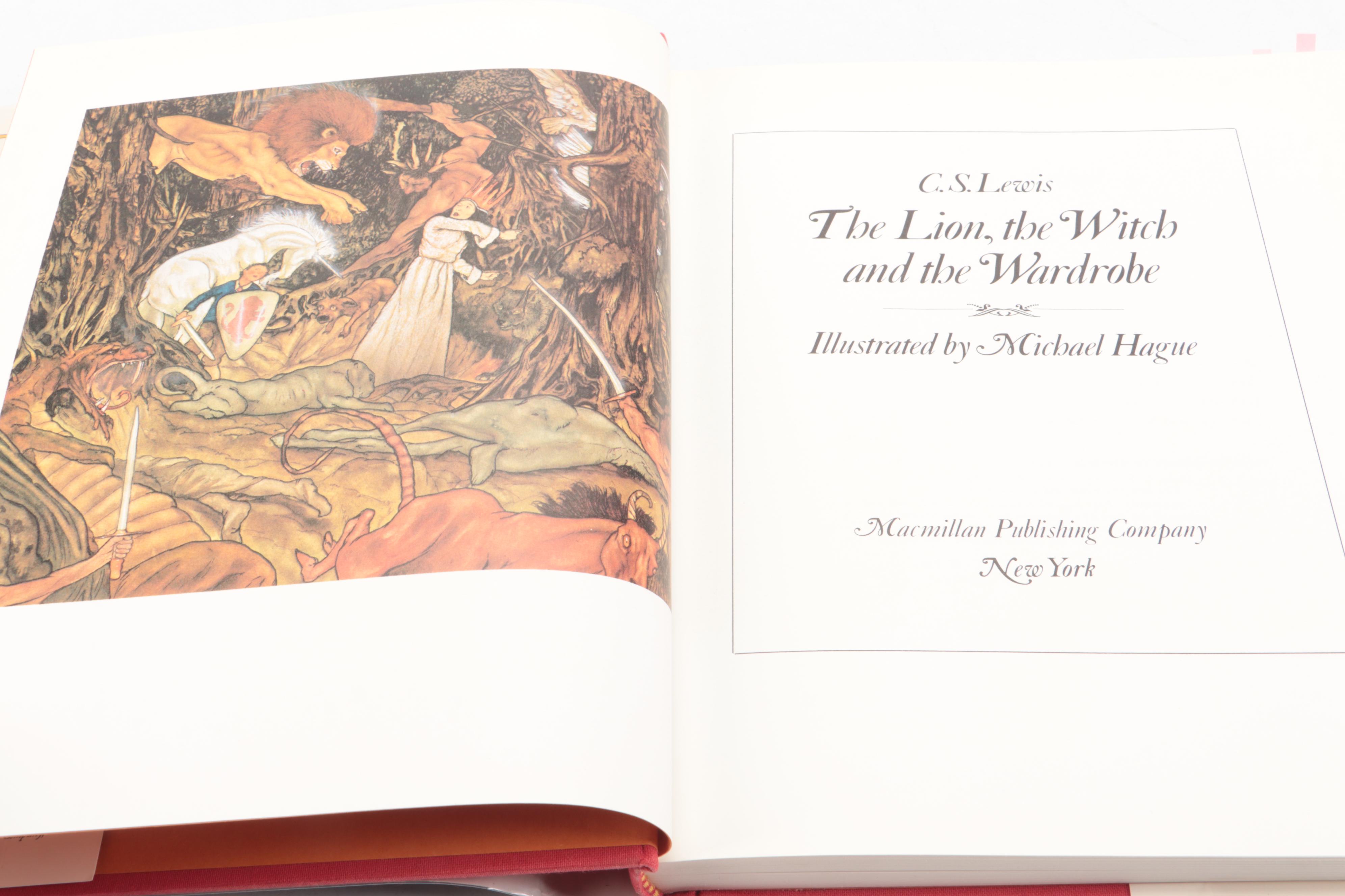 First Deluxe Printing "The Lion, the Witch and the Wardrobe" by C. S. Lewis