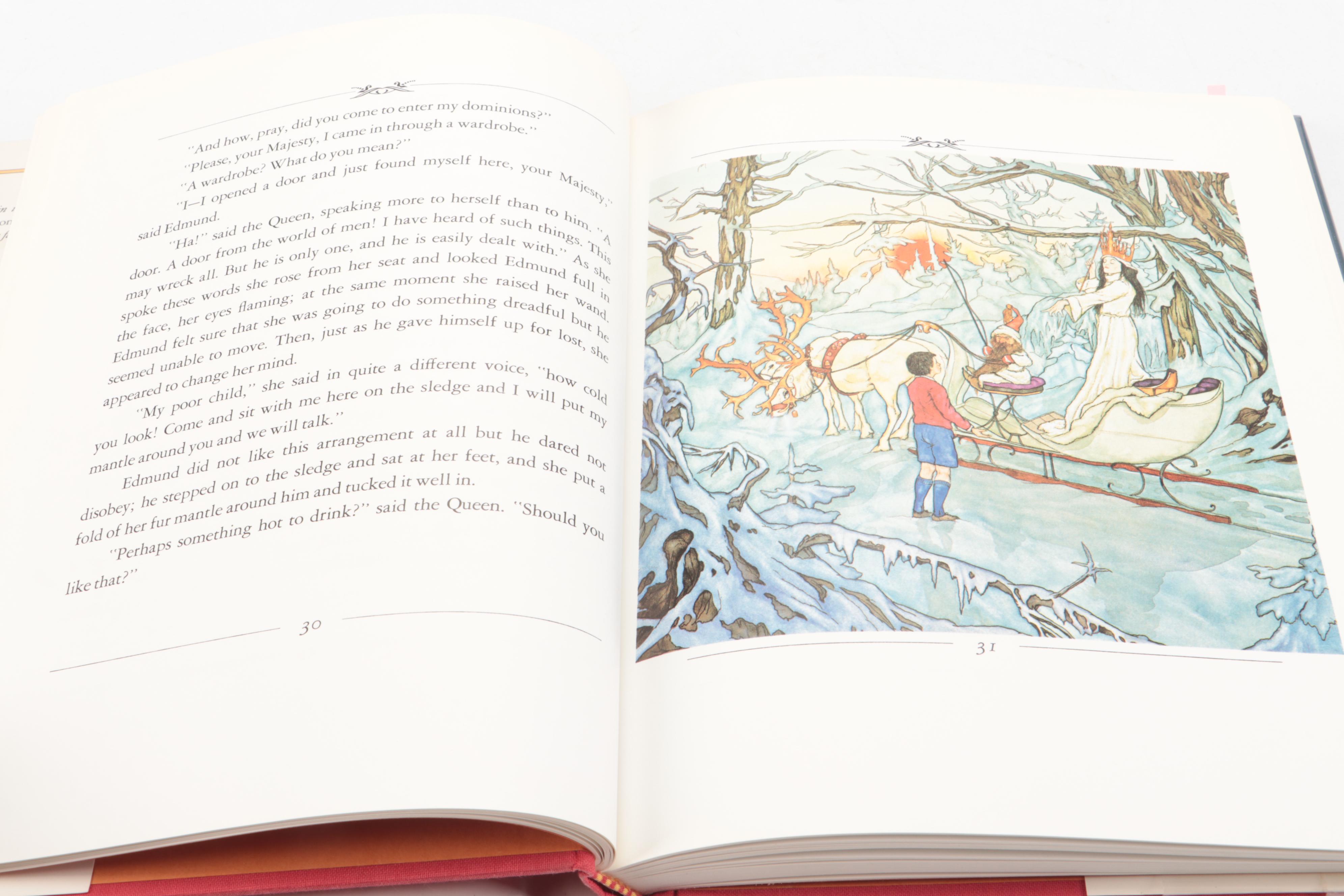 First Deluxe Printing "The Lion, the Witch and the Wardrobe" by C. S. Lewis