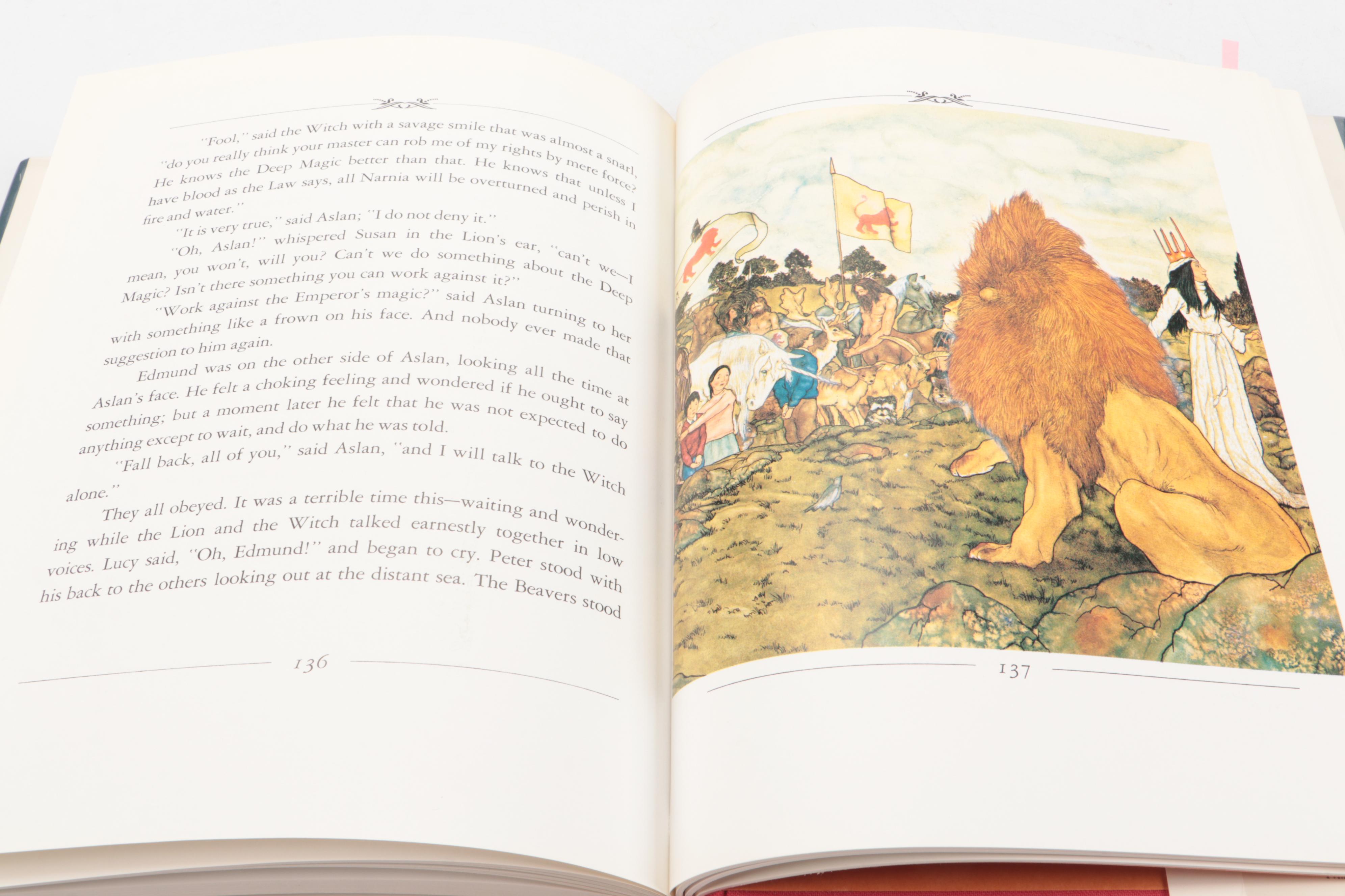 First Deluxe Printing "The Lion, the Witch and the Wardrobe" by C. S. Lewis