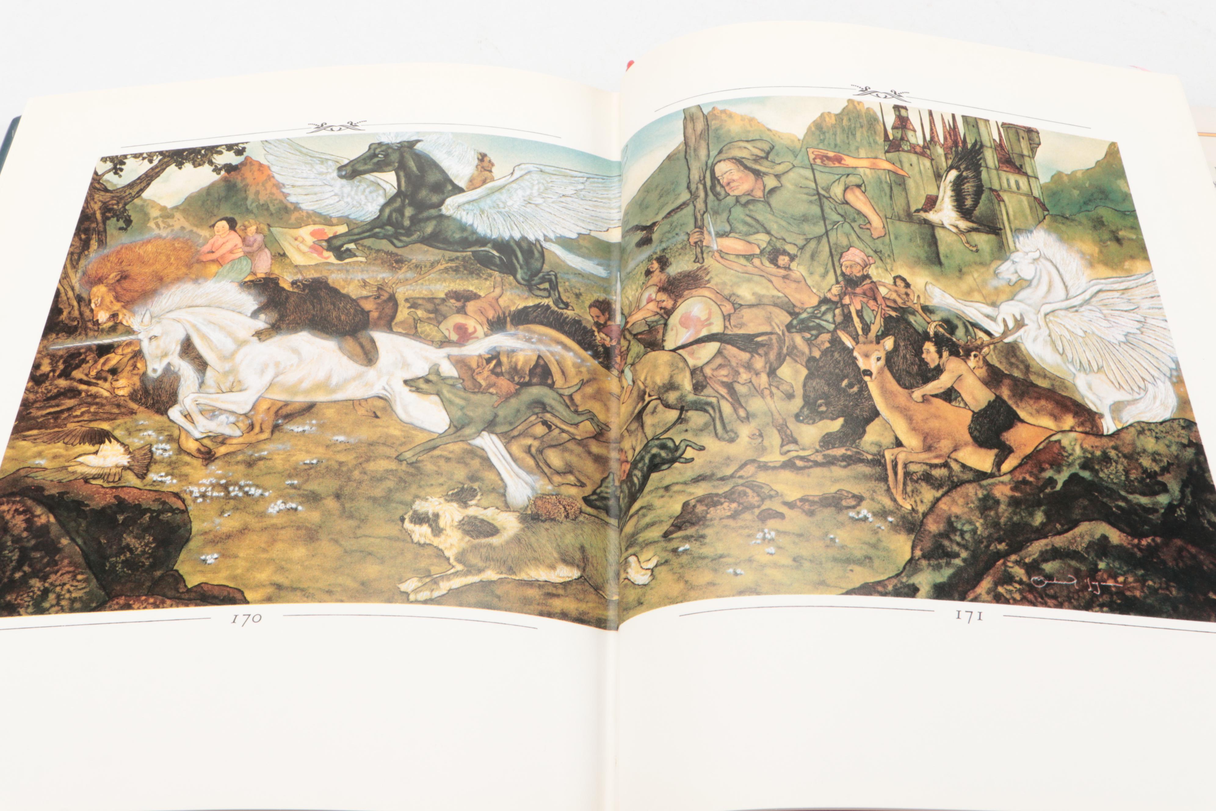 First Deluxe Printing "The Lion, the Witch and the Wardrobe" by C. S. Lewis