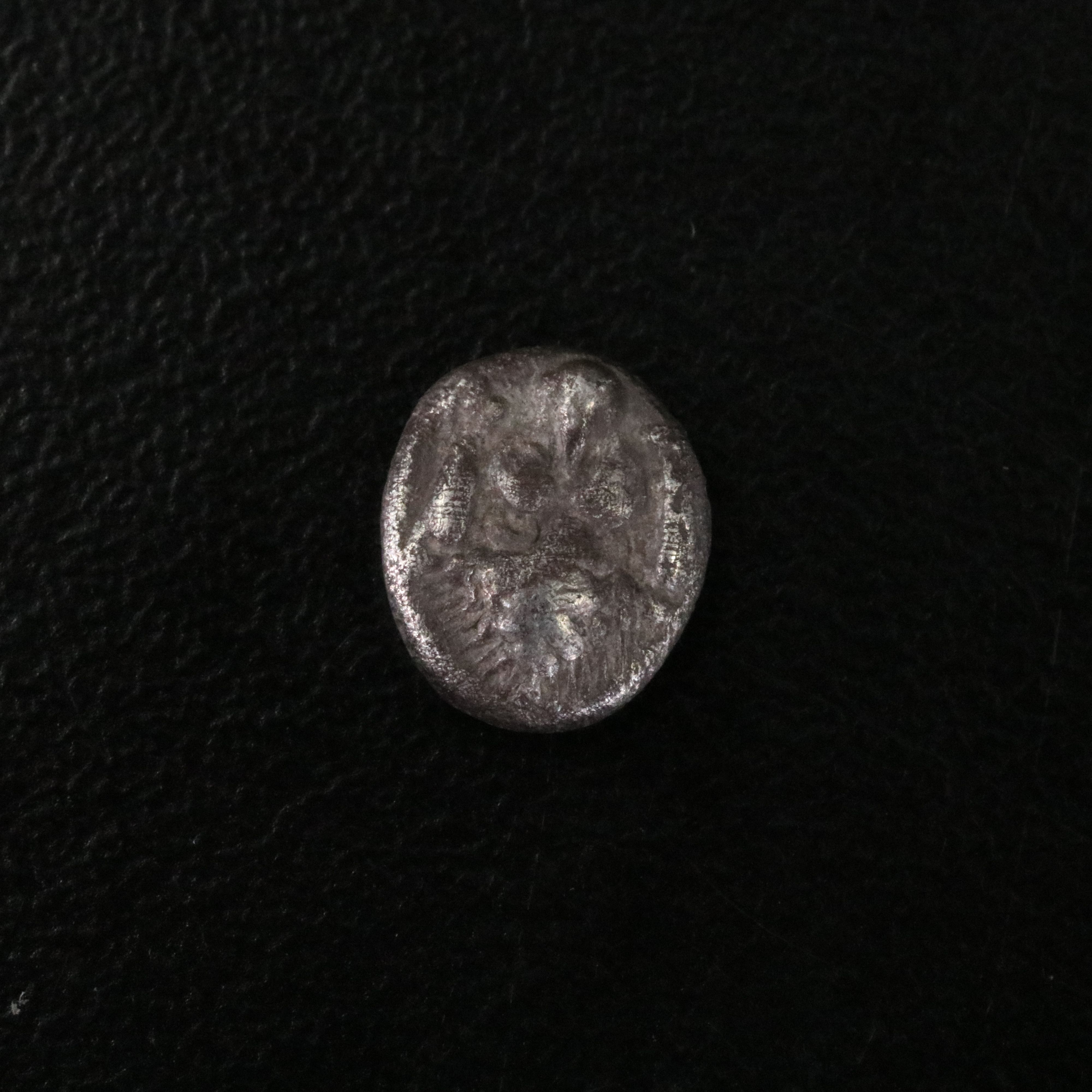 Ancient Caria, Mylasa AR Hemiobol Coin, ca. 450 B.C.